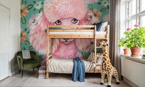 Poodle in Pink