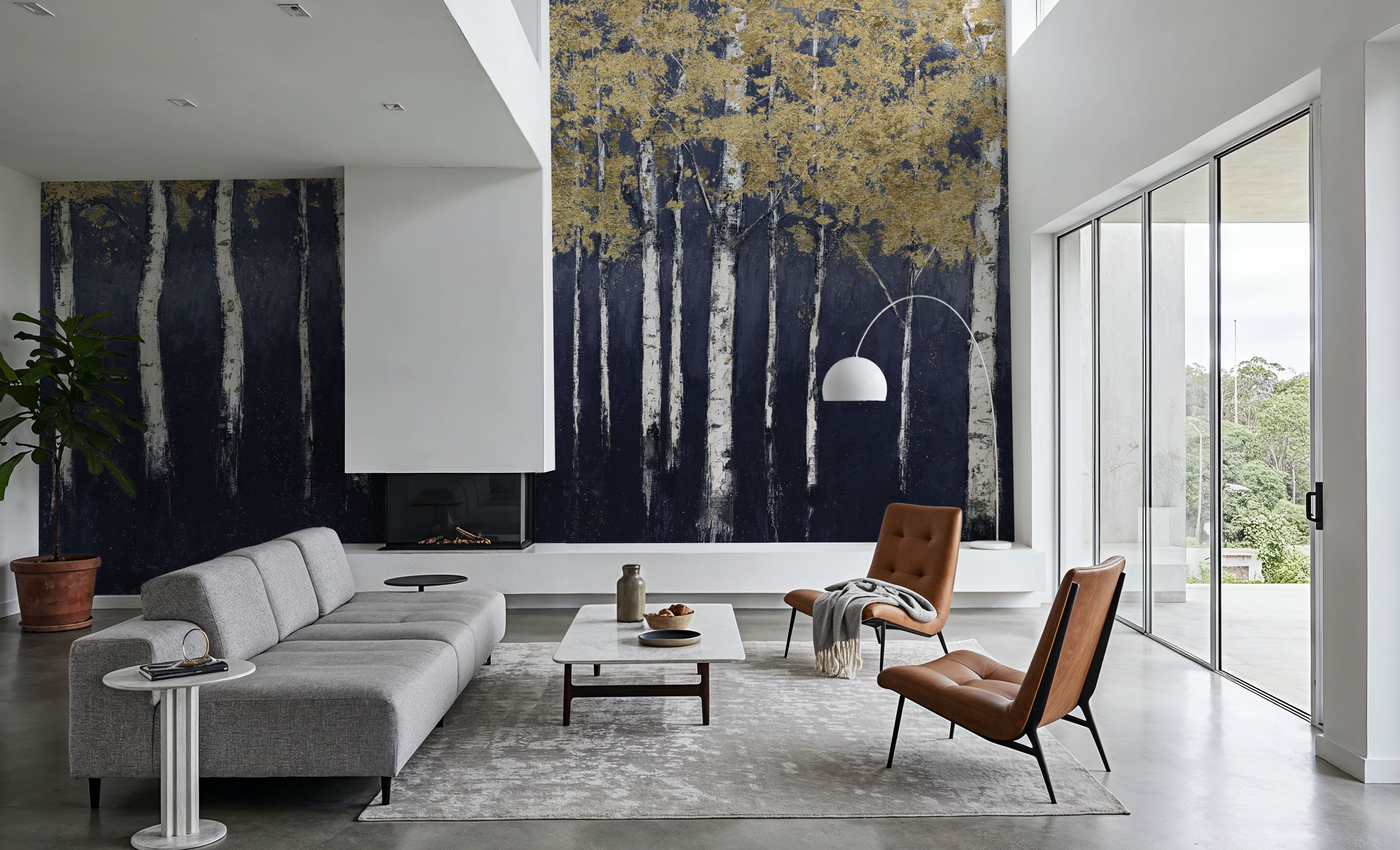 Shimmering Forest Indigo