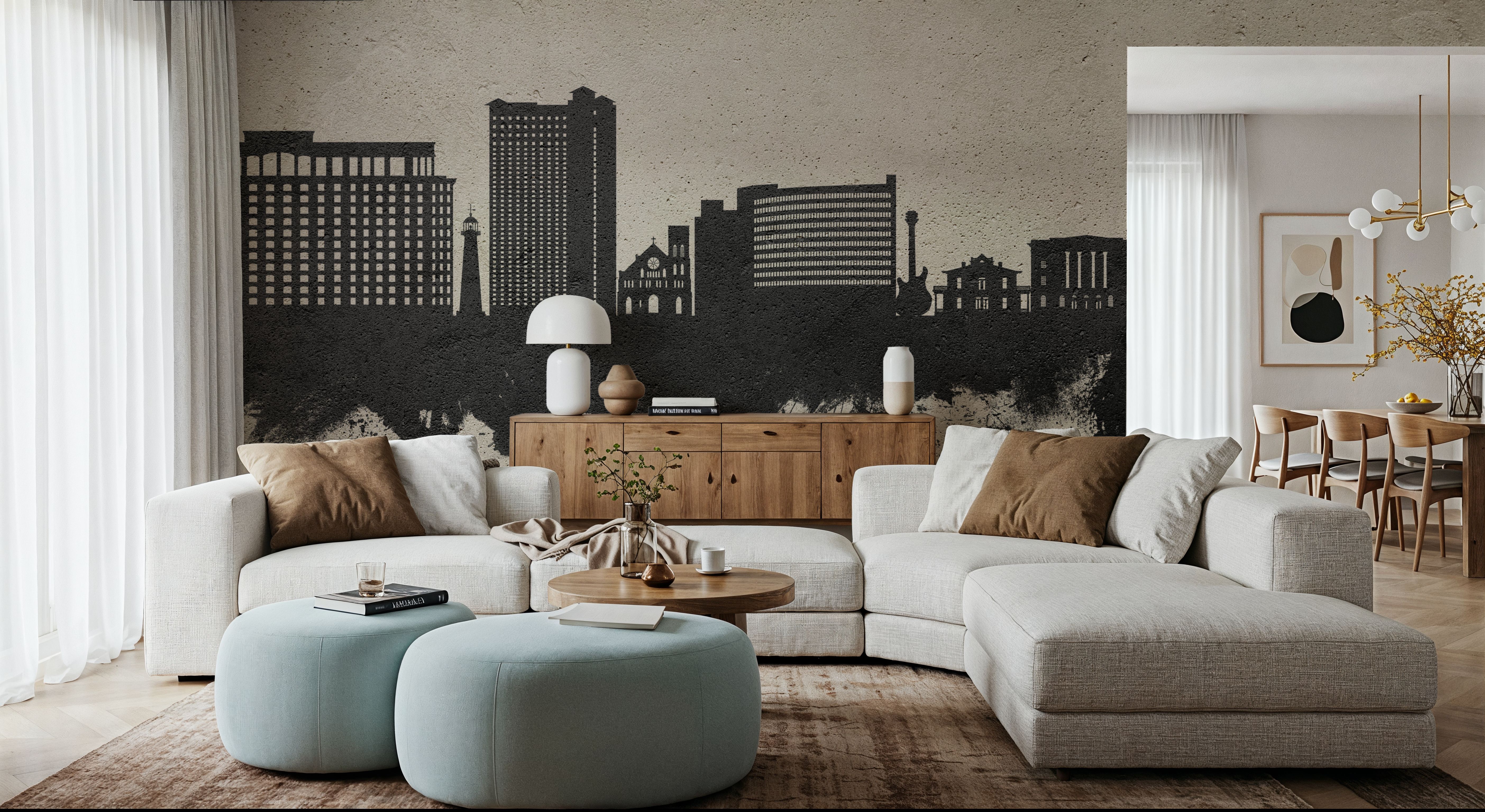 Biloxi Mississippi Skyline Concrete