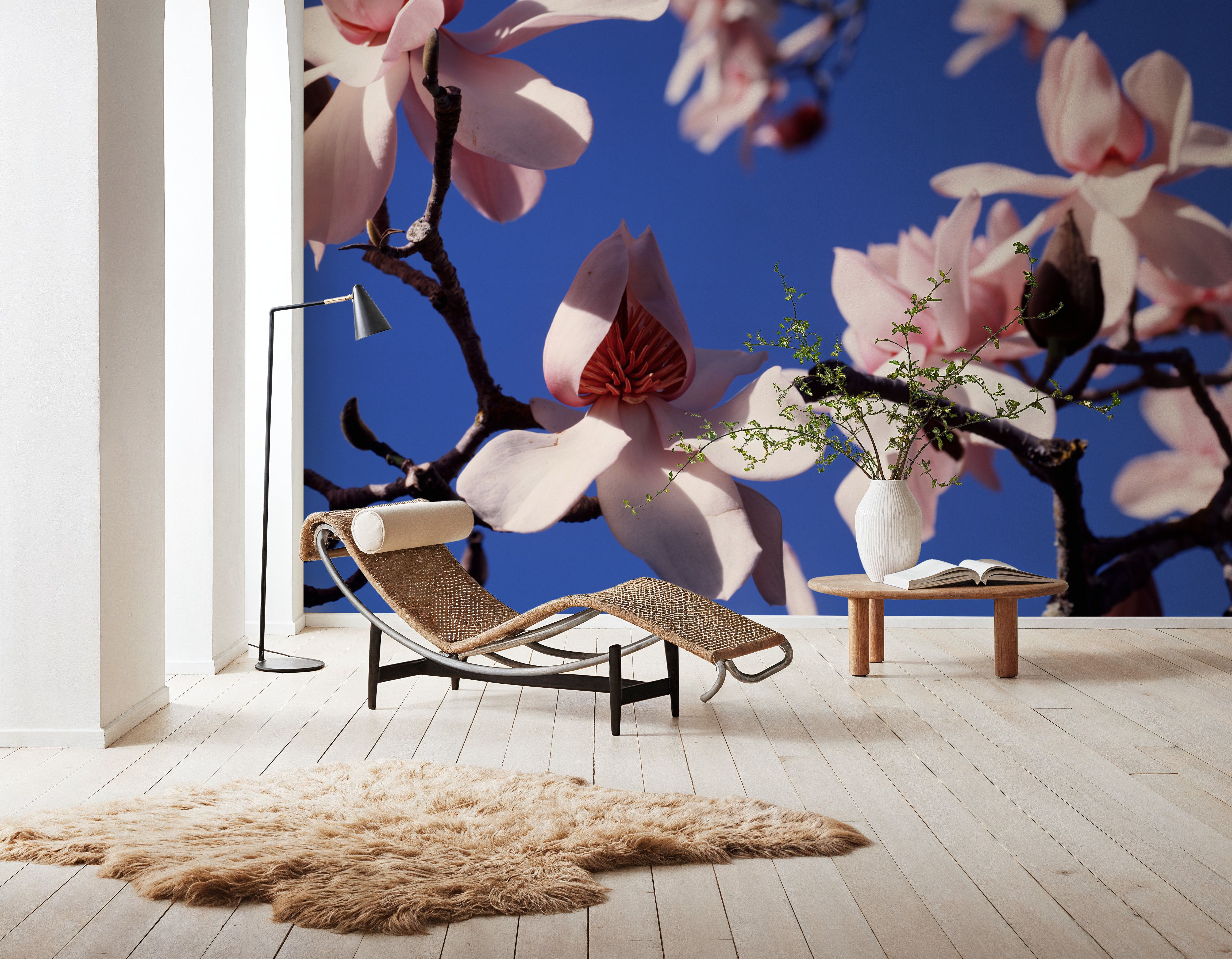 Blush Magnolia Sky Close up