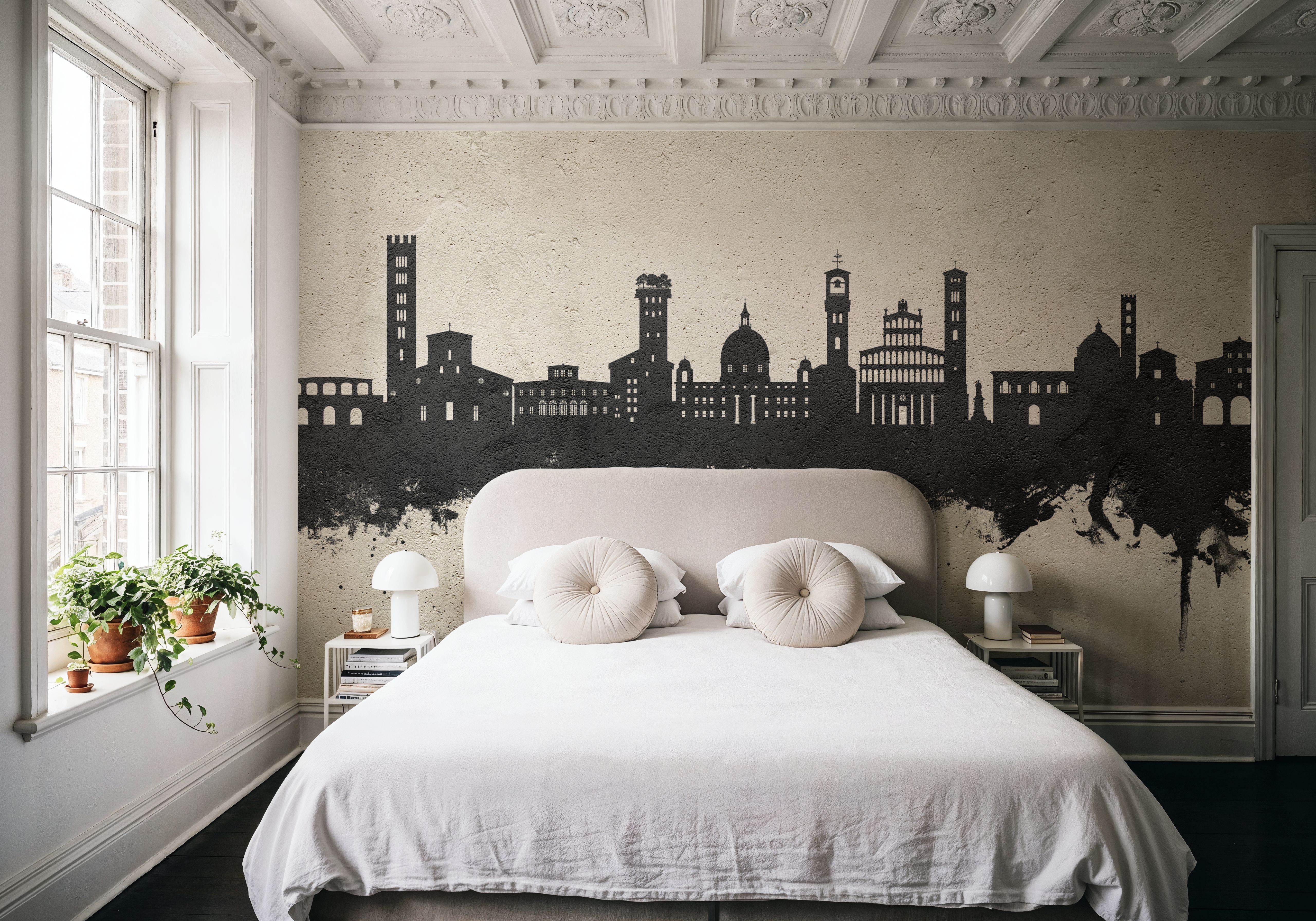 Lucca Italy Skyline Concrete