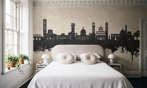 Lucca Italy Skyline Concrete