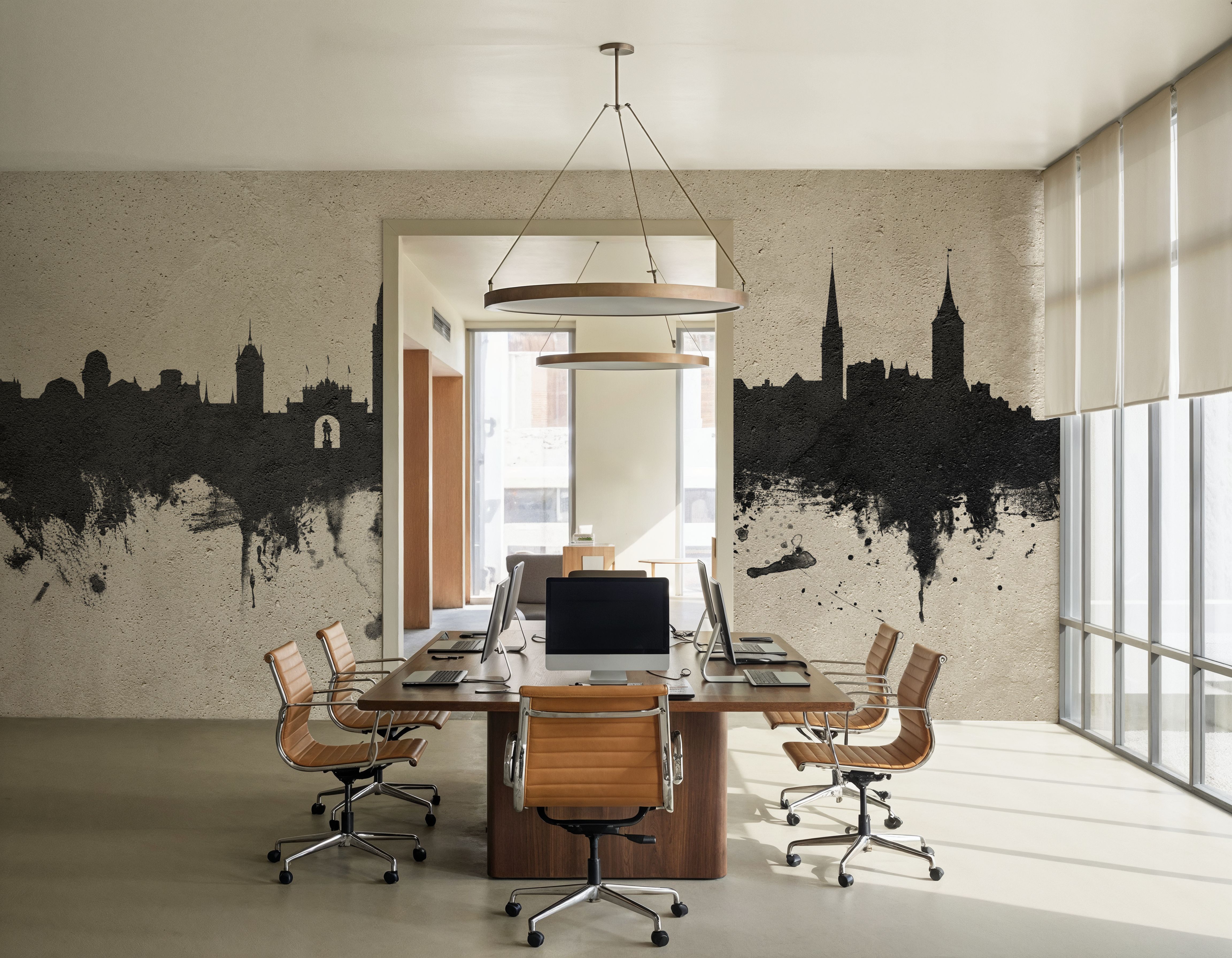 Zurich Switzerland Skyline Concrete