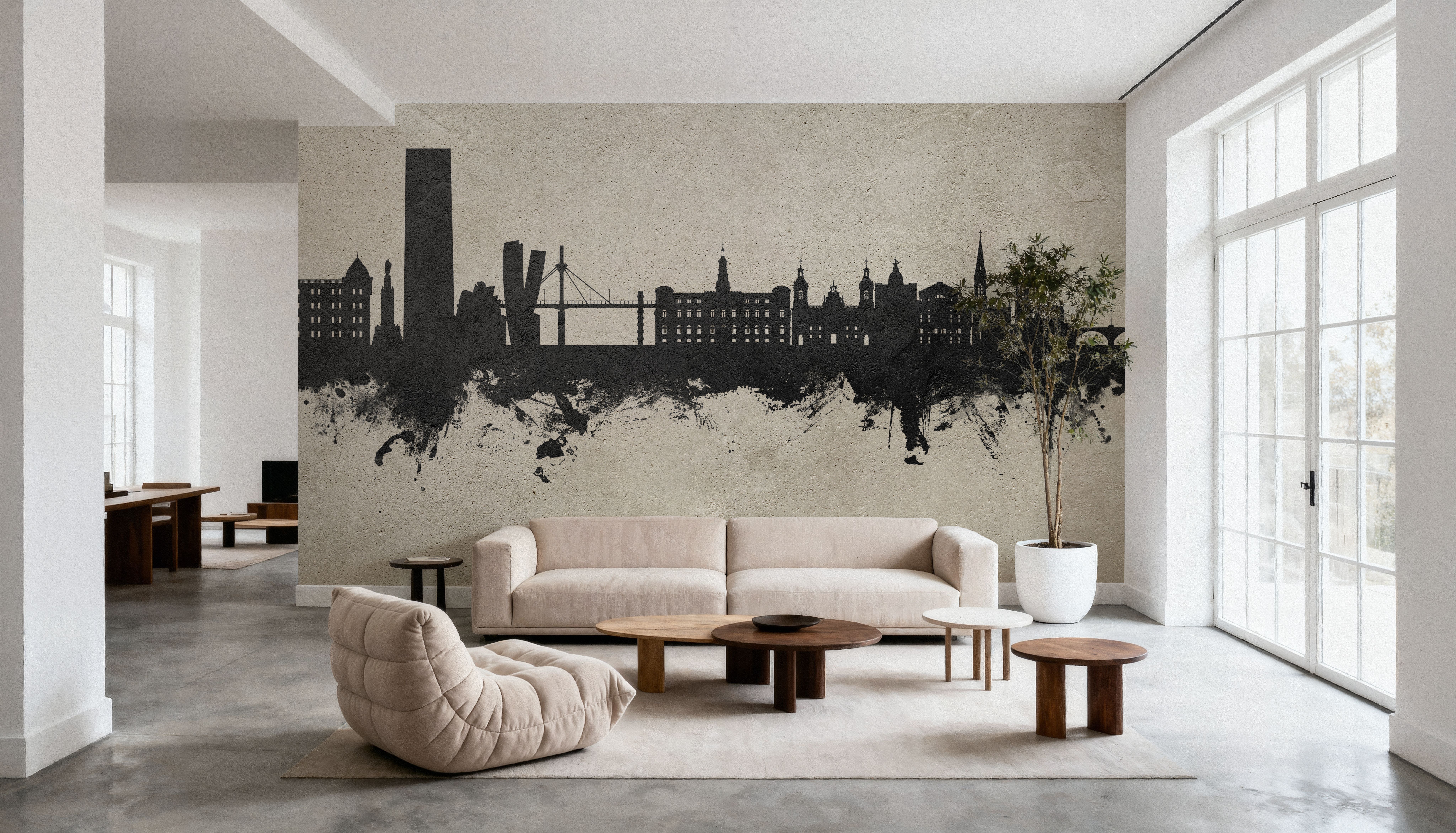 Bilbao Skyline Concrete