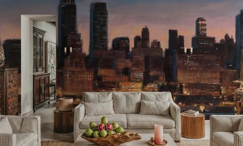 Manhattan Evening Reflection