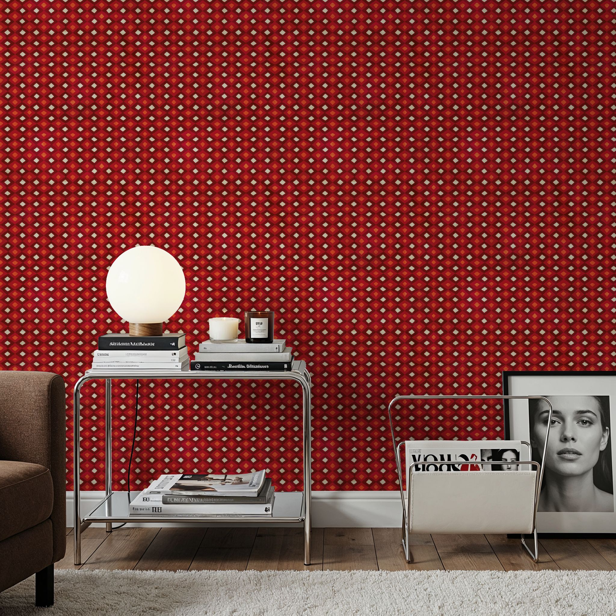 Seville Getaway, Papel pintado