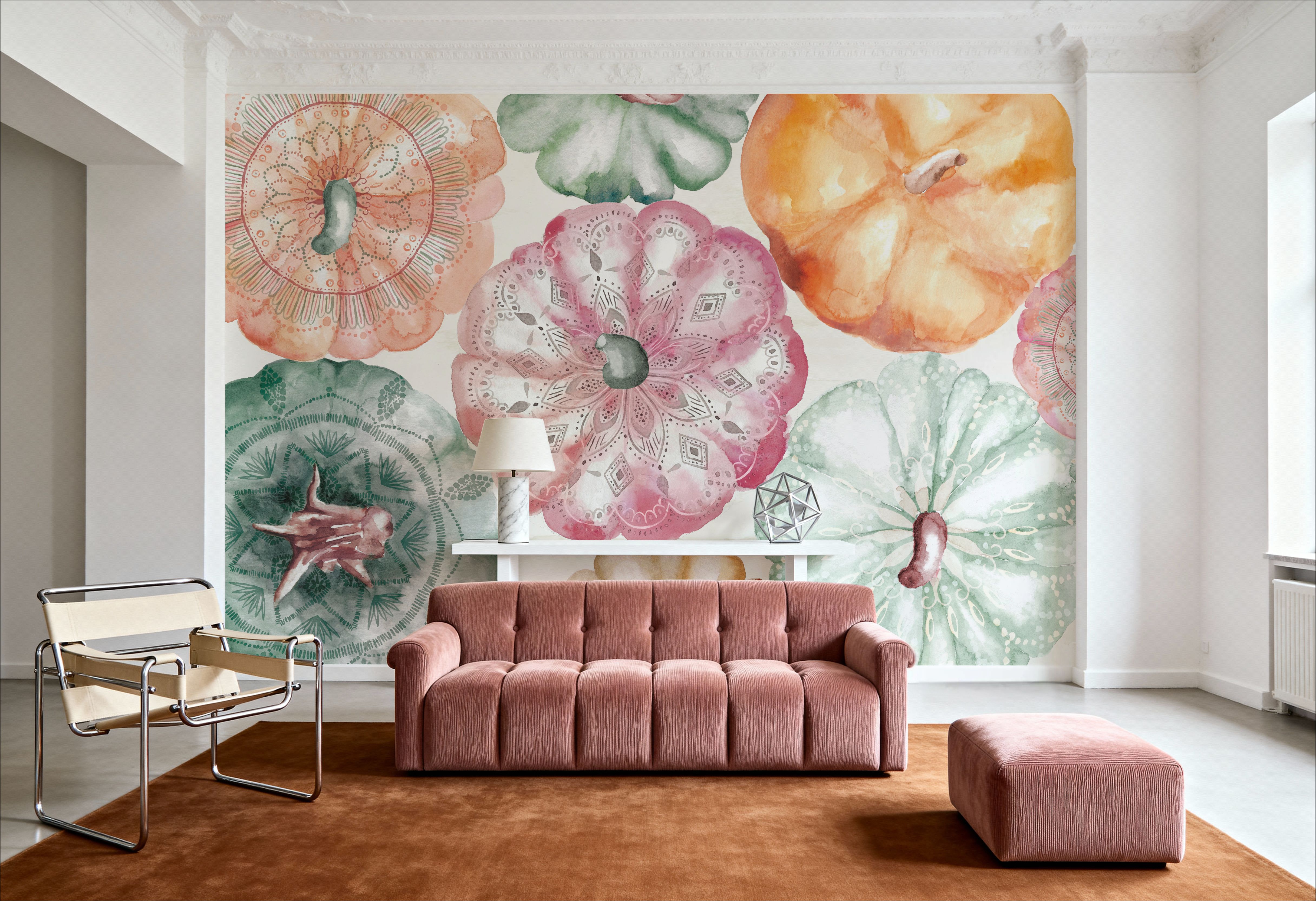 Pumpkin Haze, Wallpaper