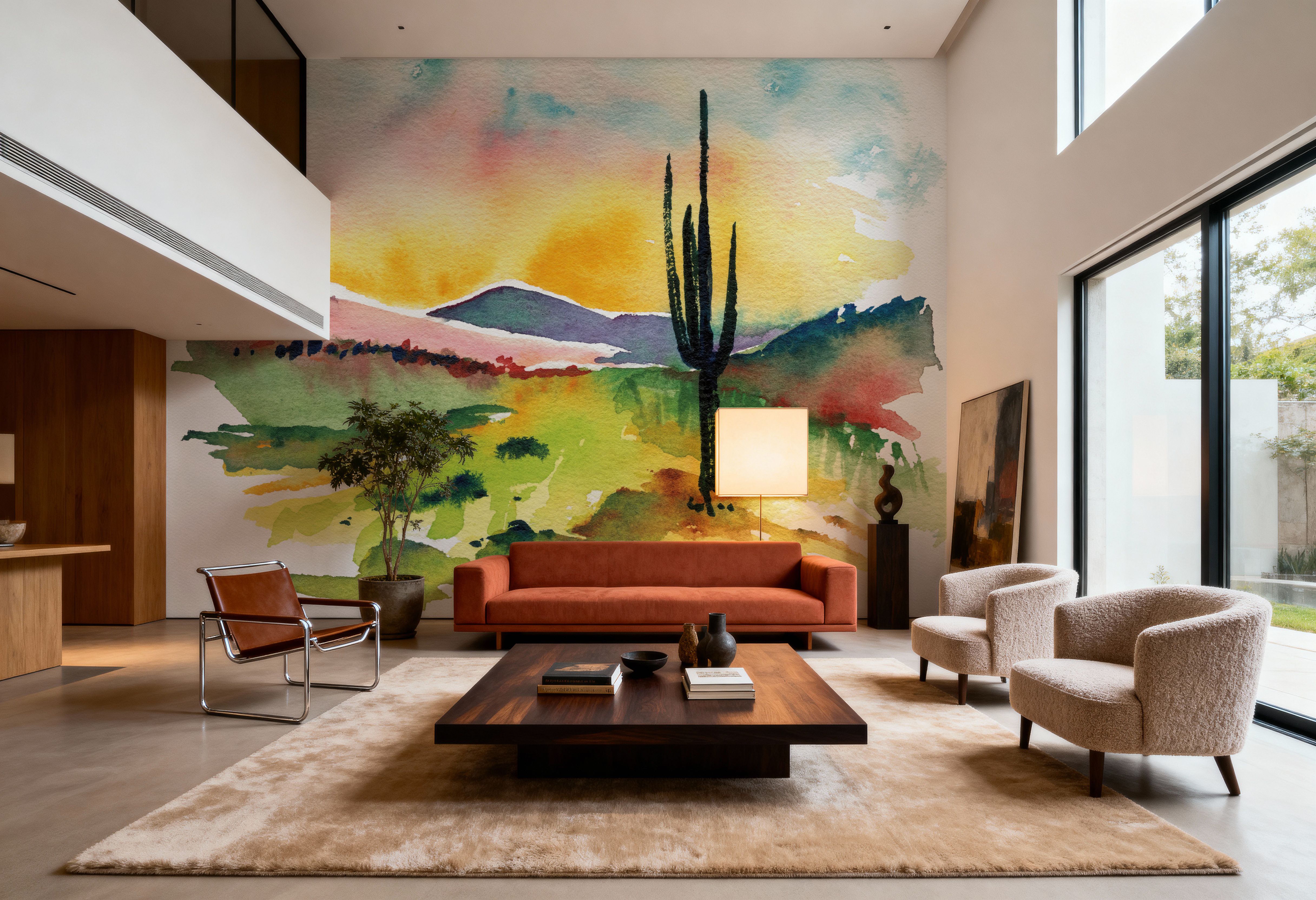 Desert Sunrise, Wallpaper