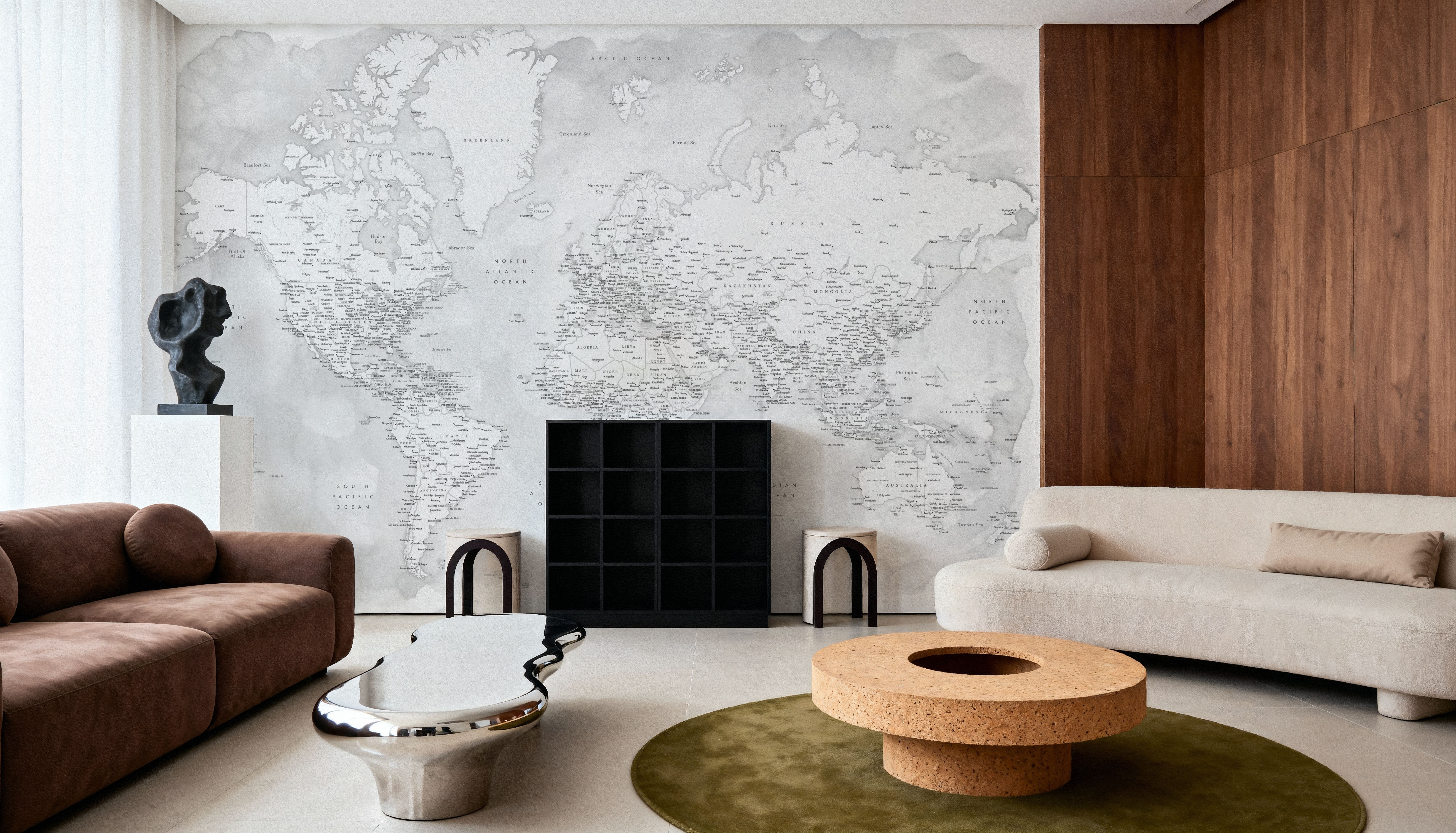 World Map Cities - Xandy