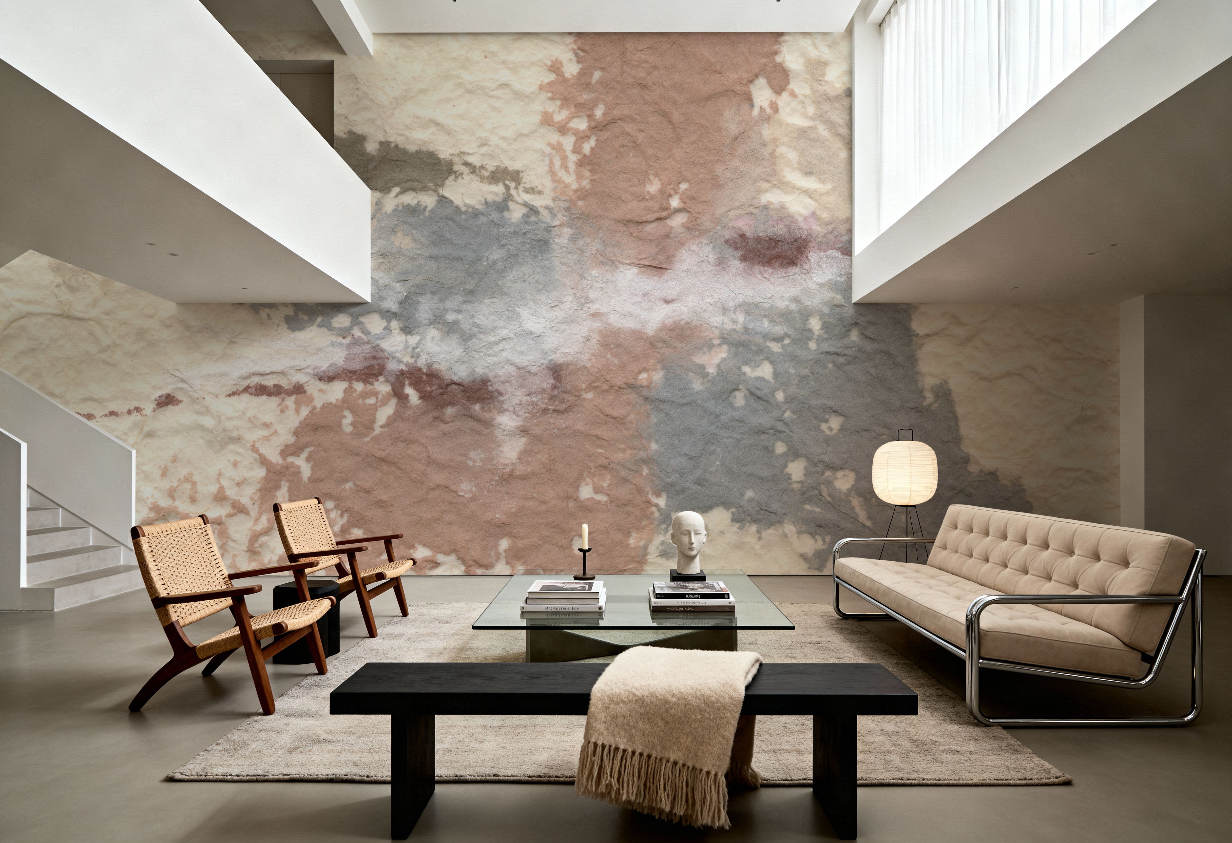 Tactile Simplicity IV, Papier peint