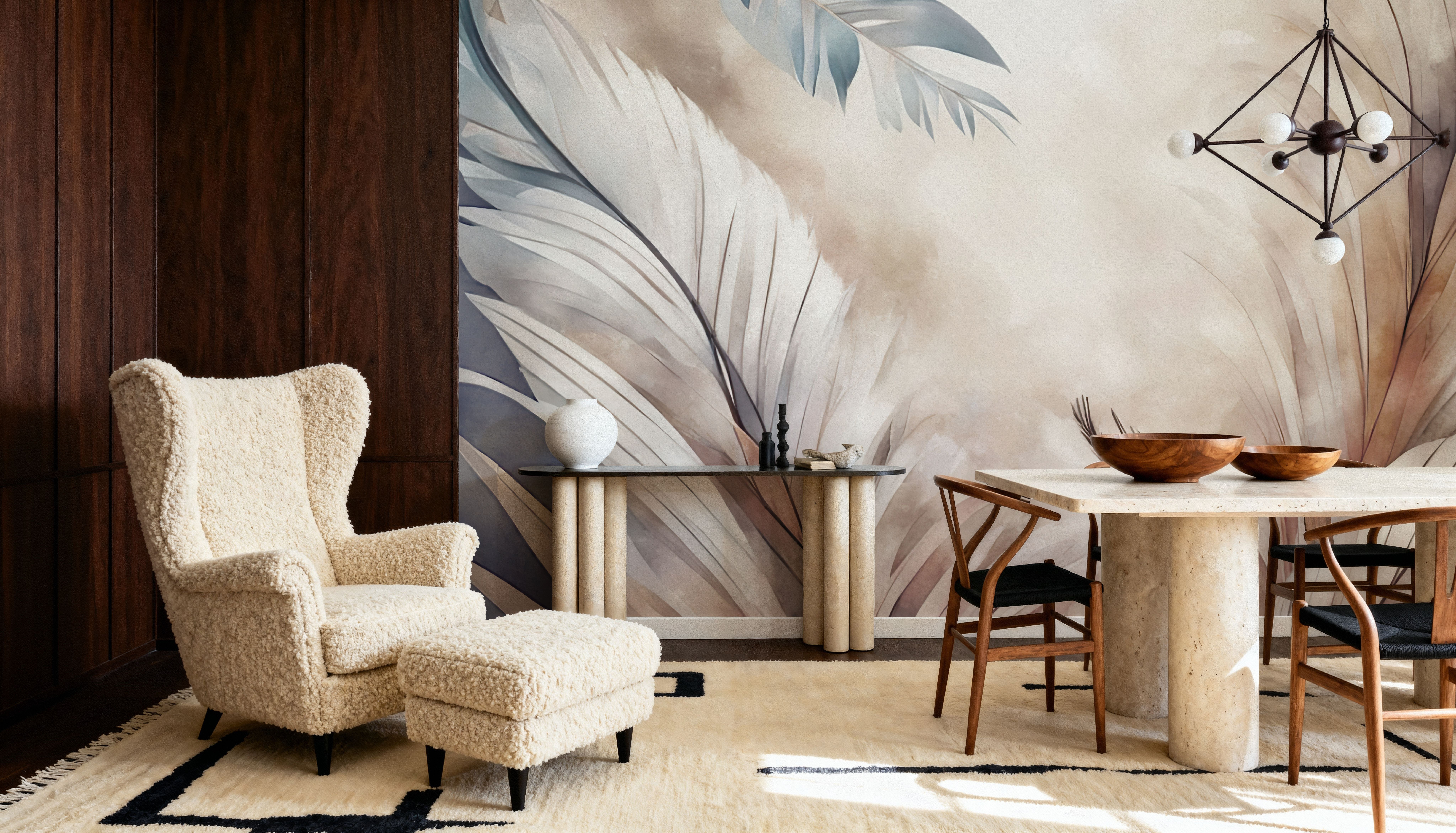 Feathers Magic Brown