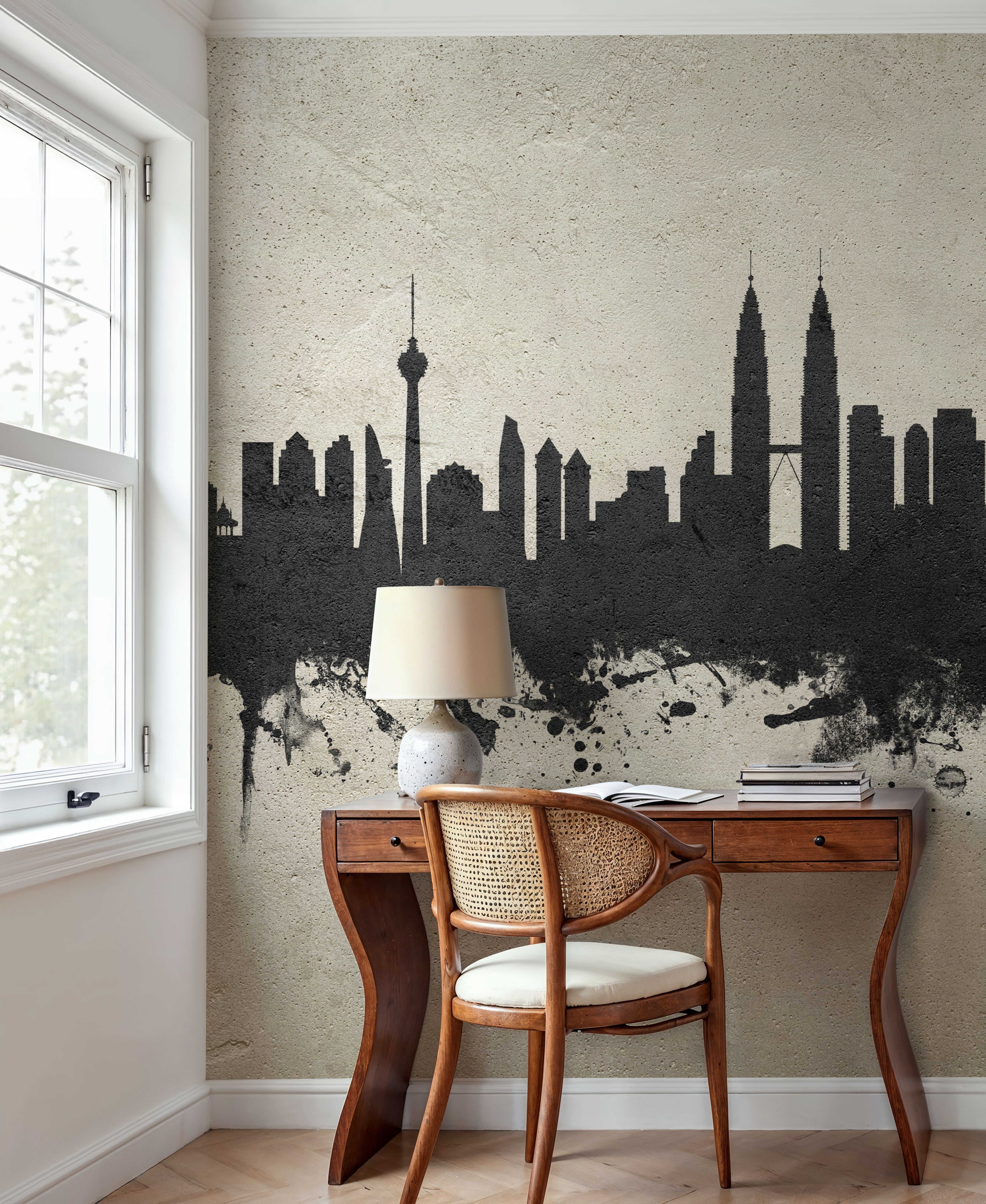 Kuala Lumpur Skyline Concrete