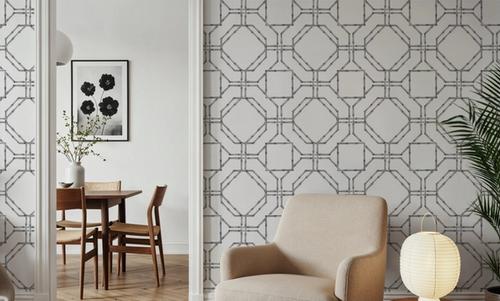 Bamboo Lattice, Gray