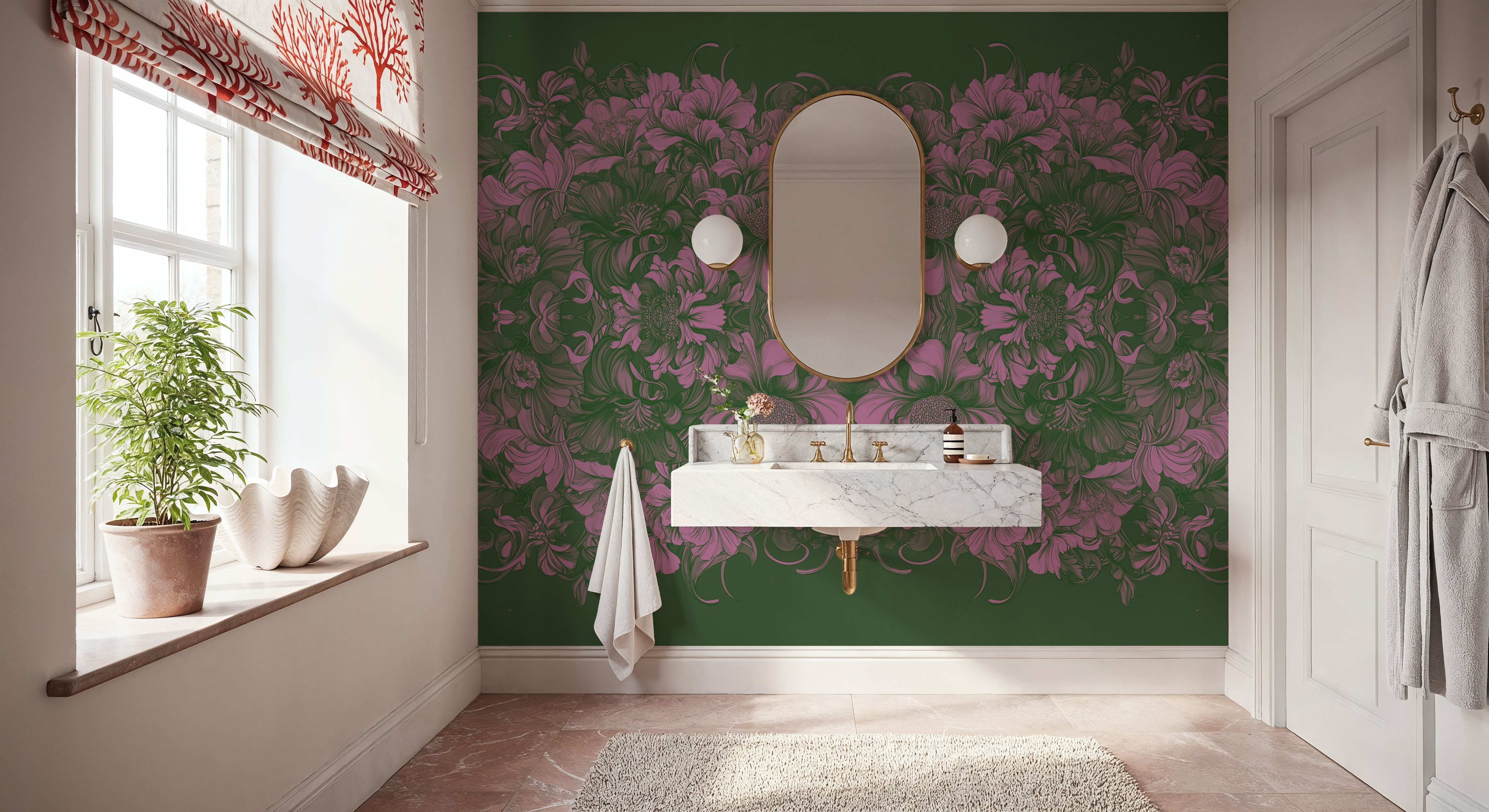 Scandi Flower Ceiling VI