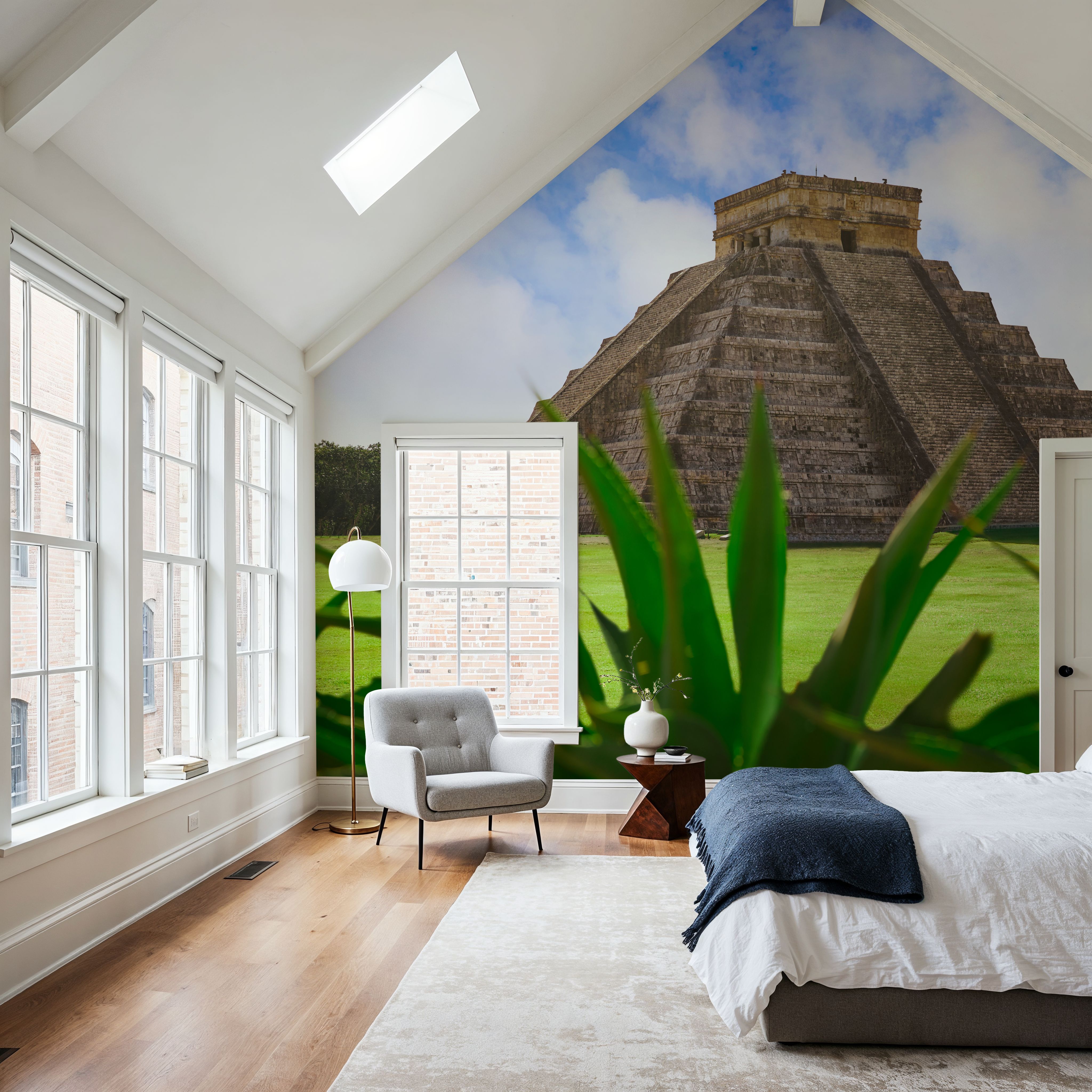 Majestic Mesoamerican Pyramid