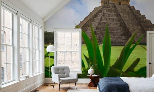 Majestic Mesoamerican Pyramid