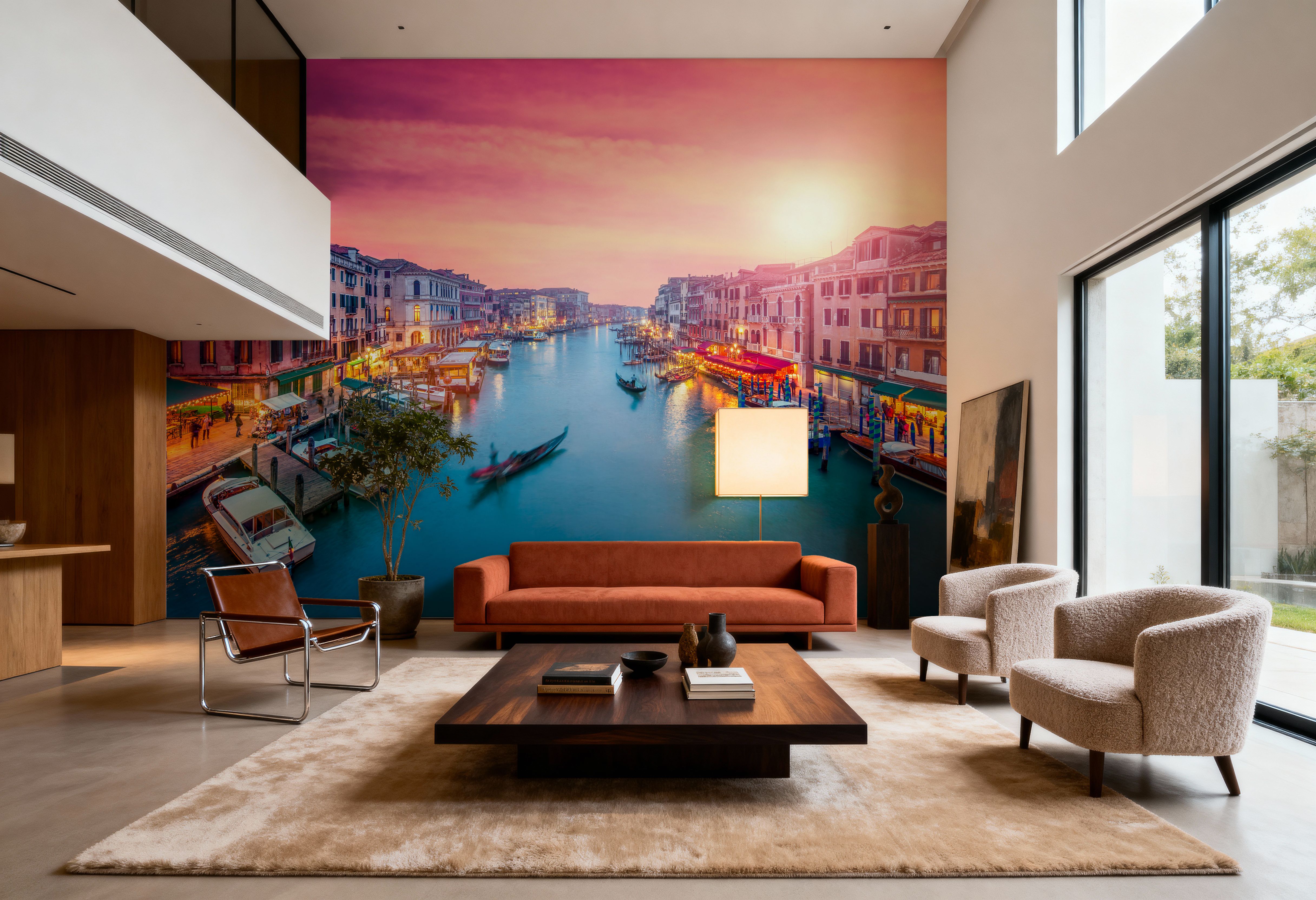 Grand Canal Sunset Pink