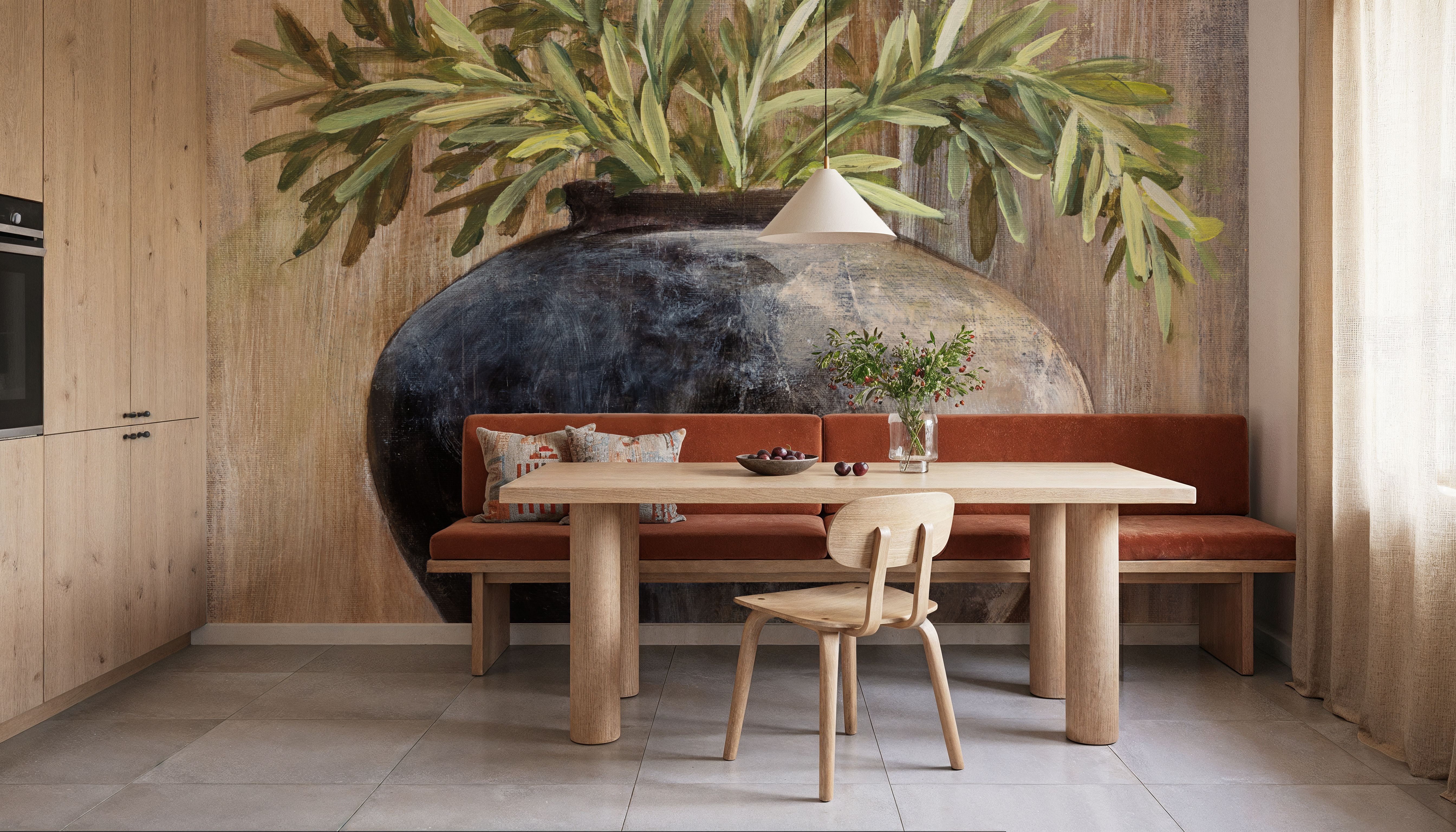 Earthenware I, Wallpaper