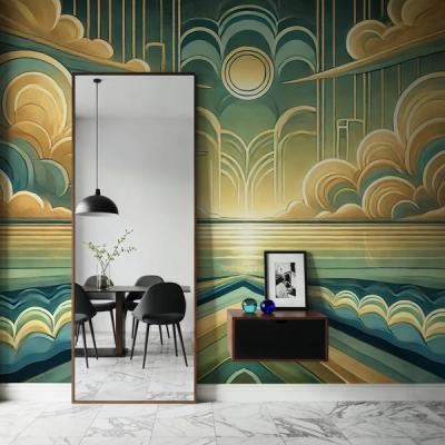 Elegant Sunburst in Art Deco