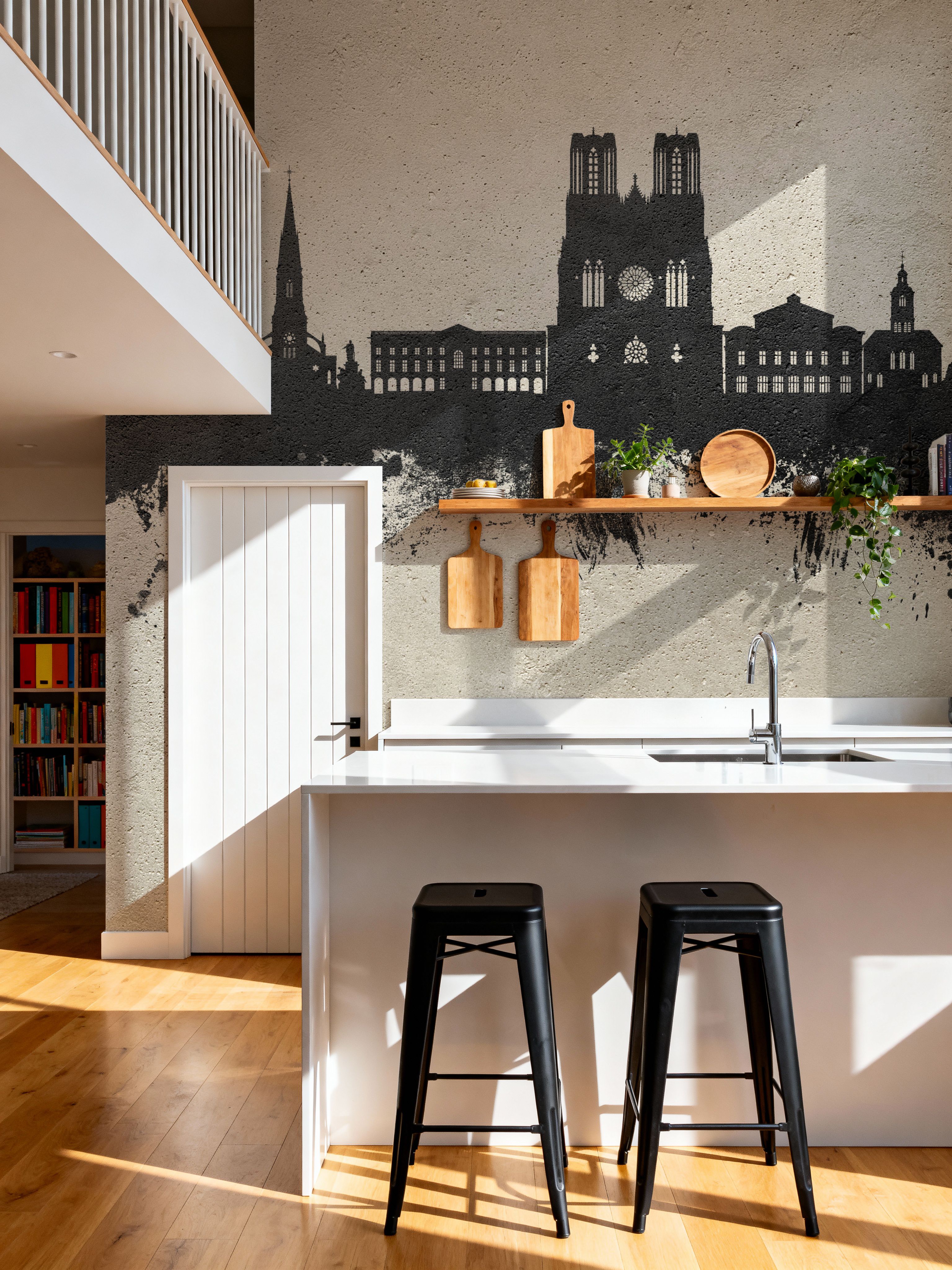 Reims France Skyline Concrete