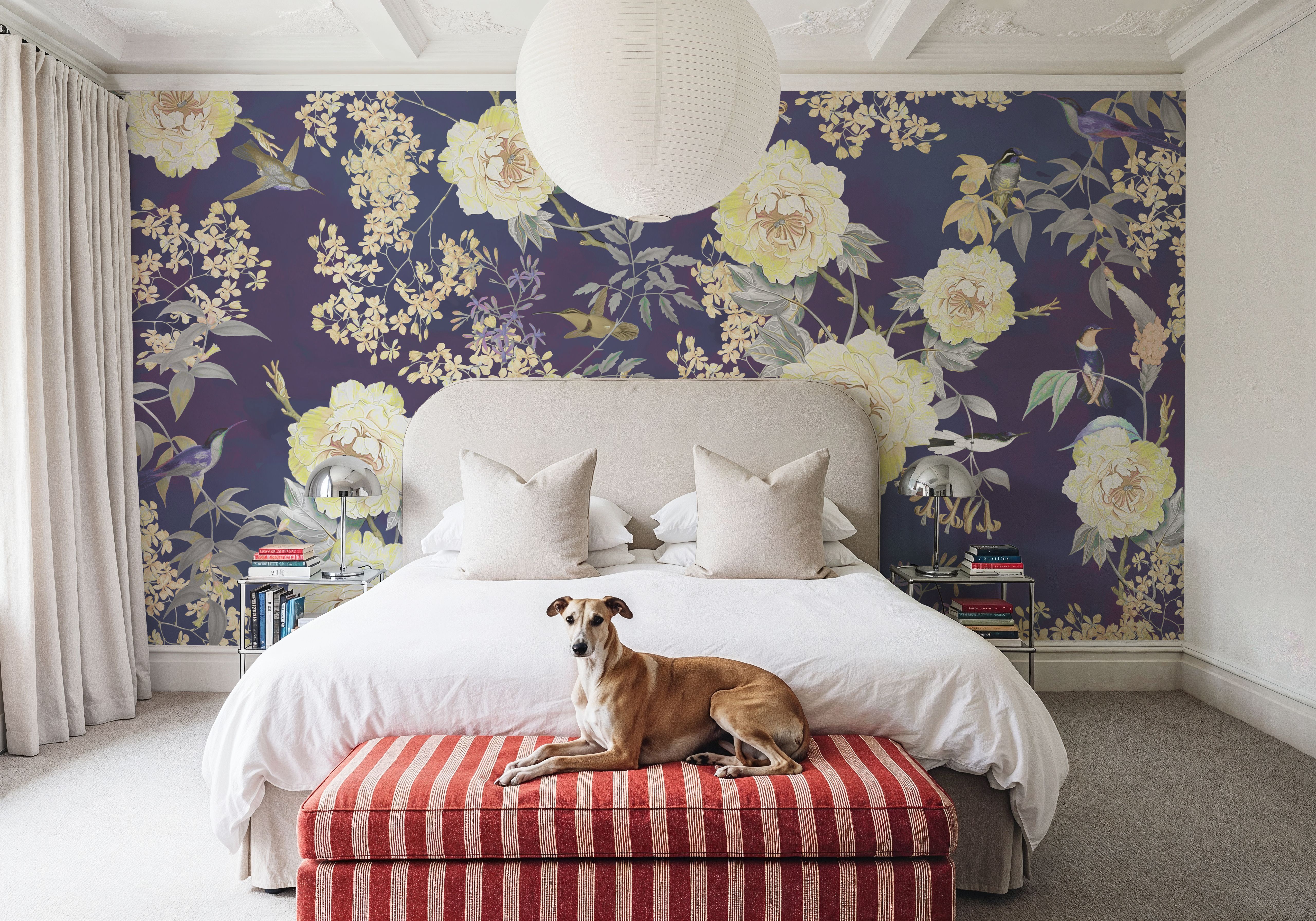 Birds of Eden, Papel pintado