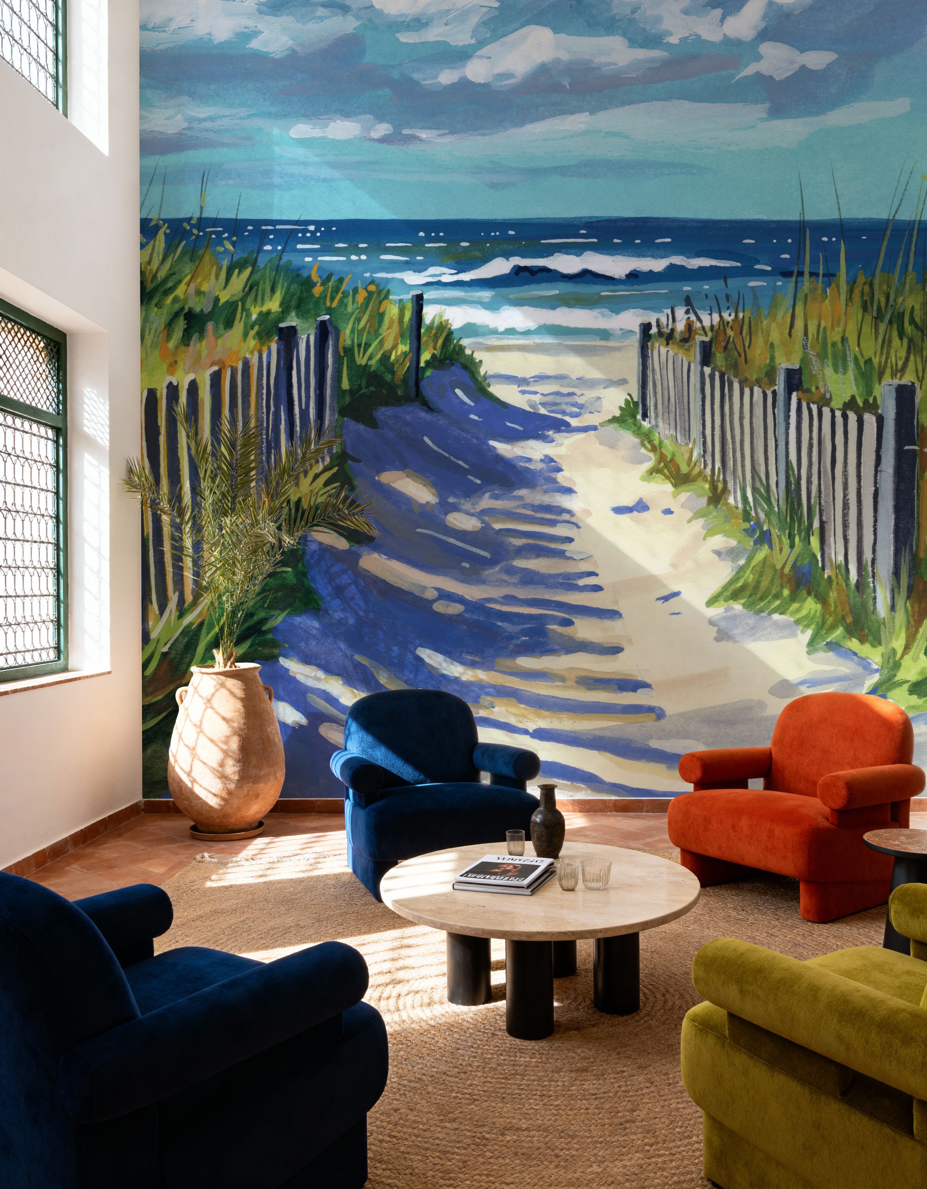 Grassy Path To The Beach I