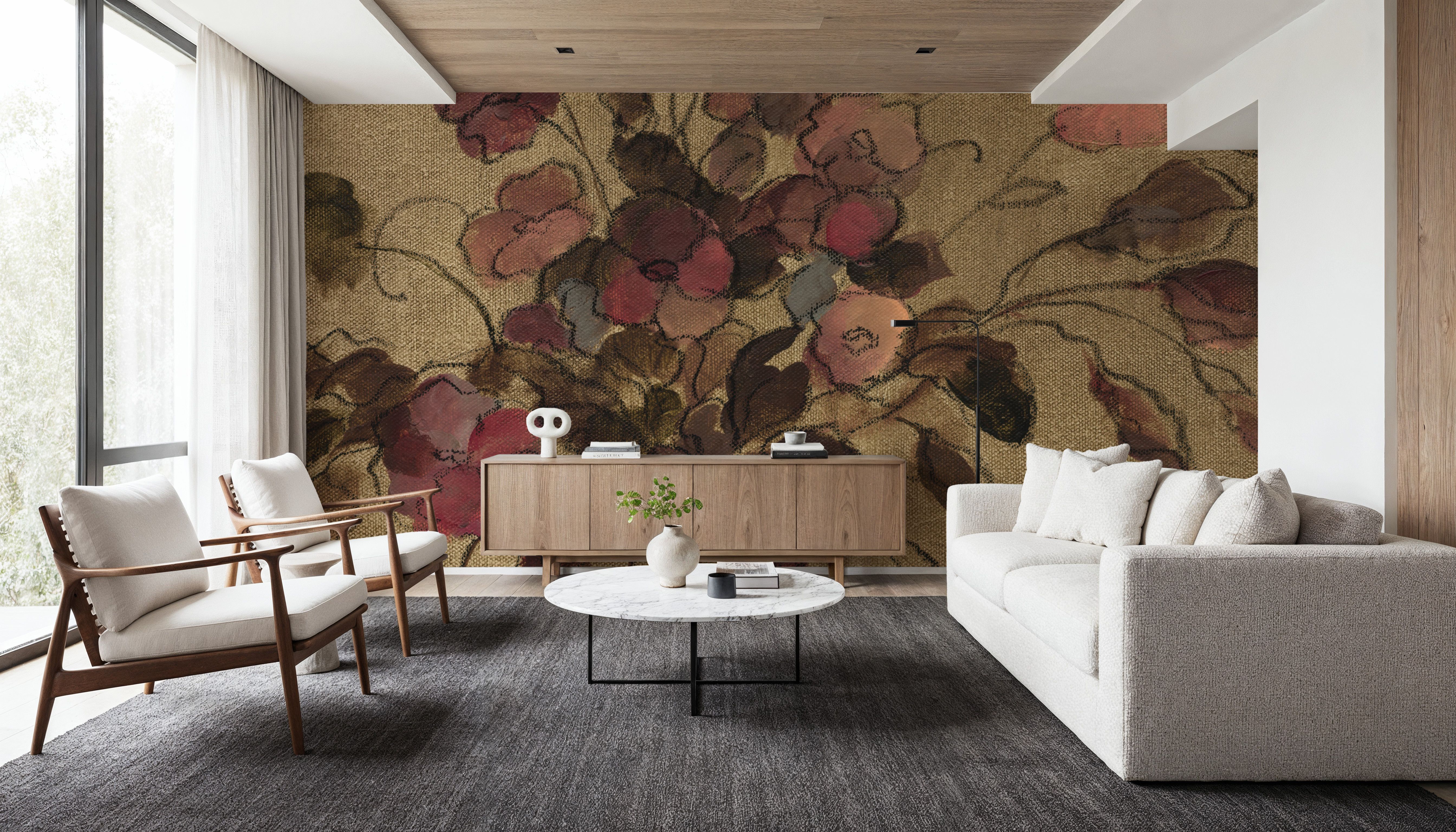 Moody Floral, Tapete
