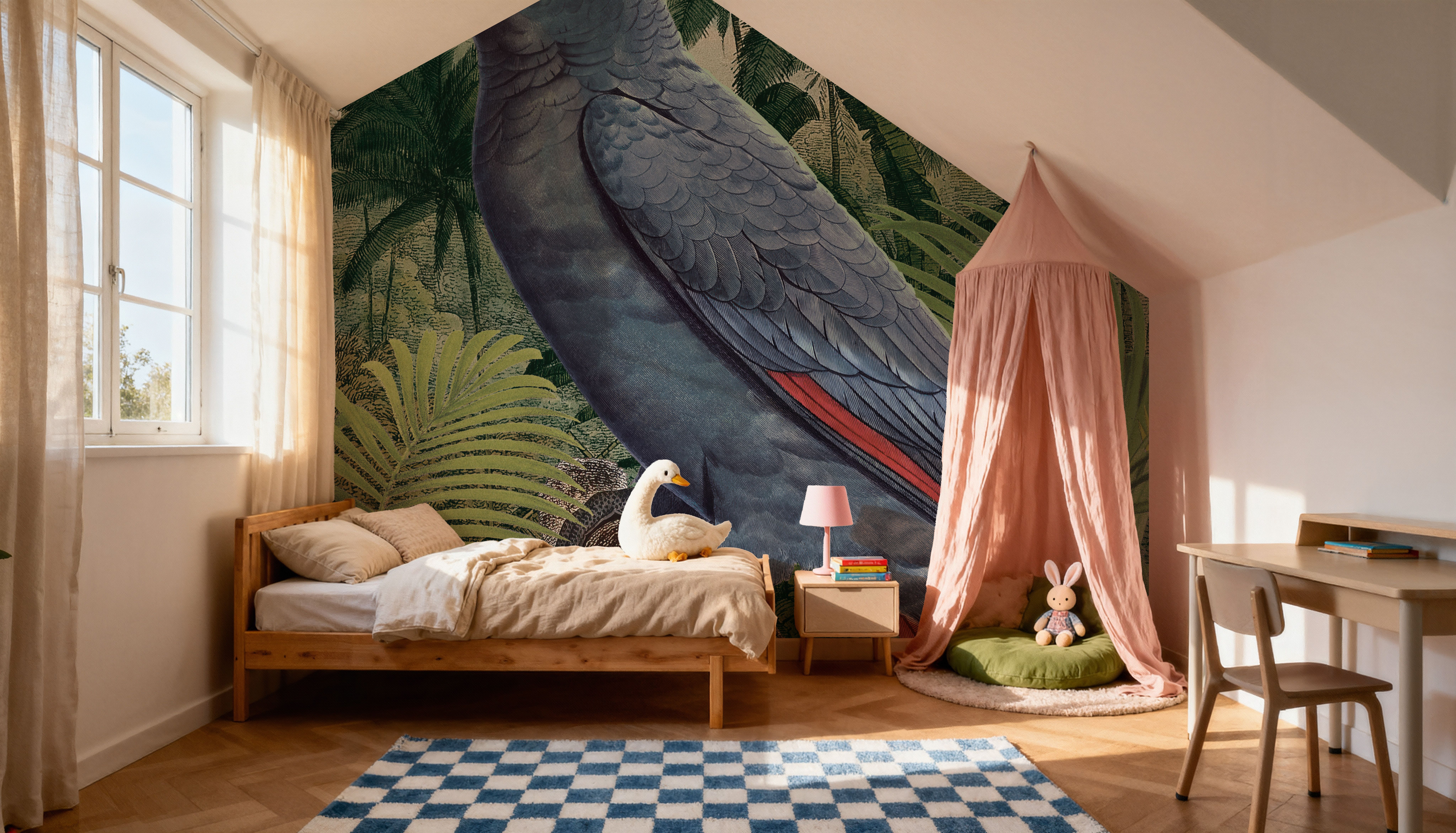Jungle Parrot II Blue