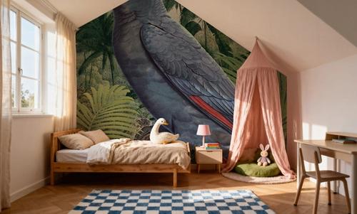 Jungle Parrot II Blue