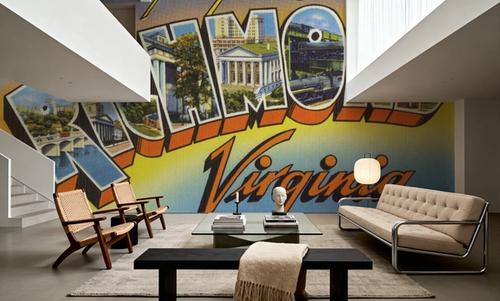 Greetings from Richmond - Screenprint Postcard