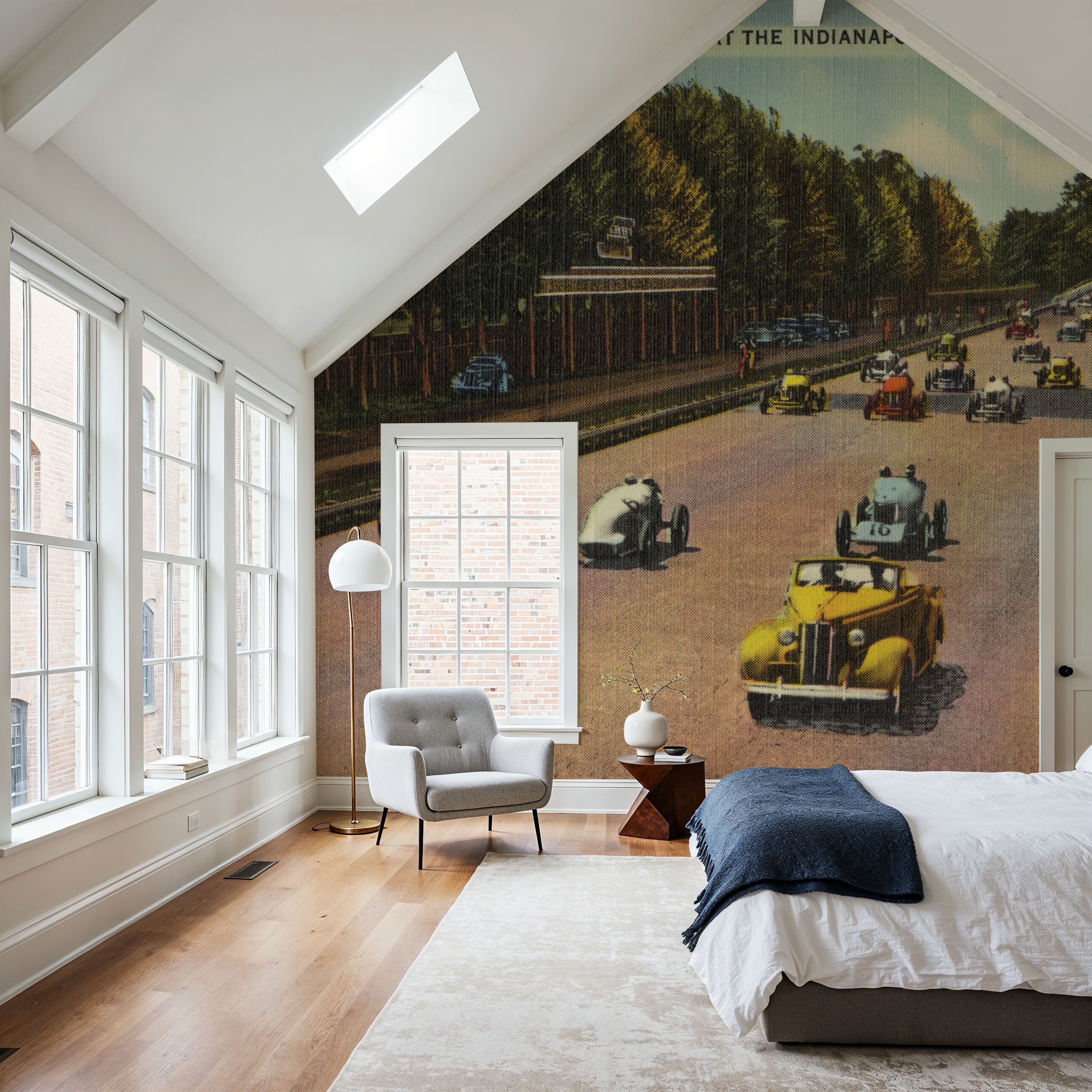 Greetings from the North Turn - Screenprint Postcard