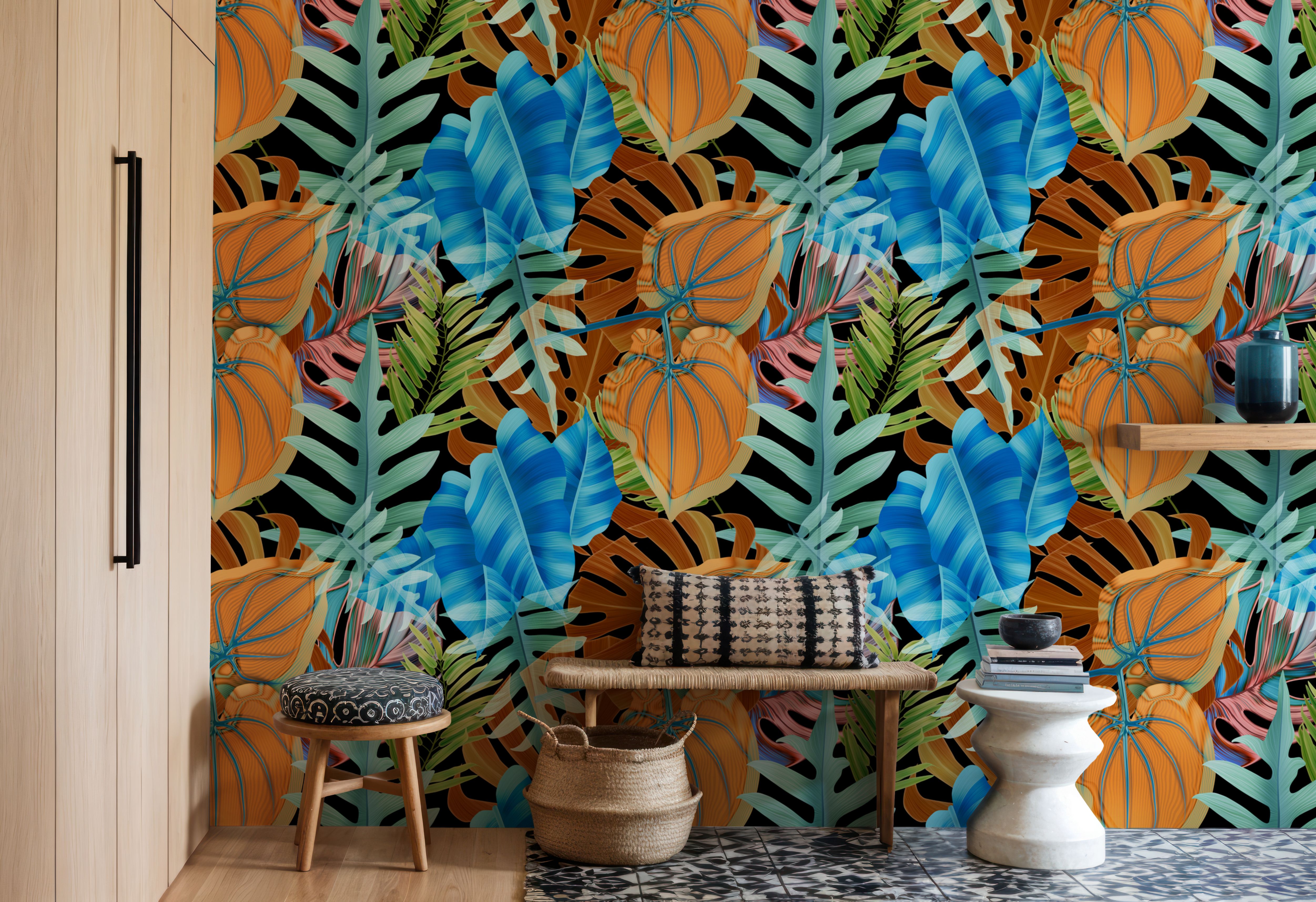 Stylish Tropics Print