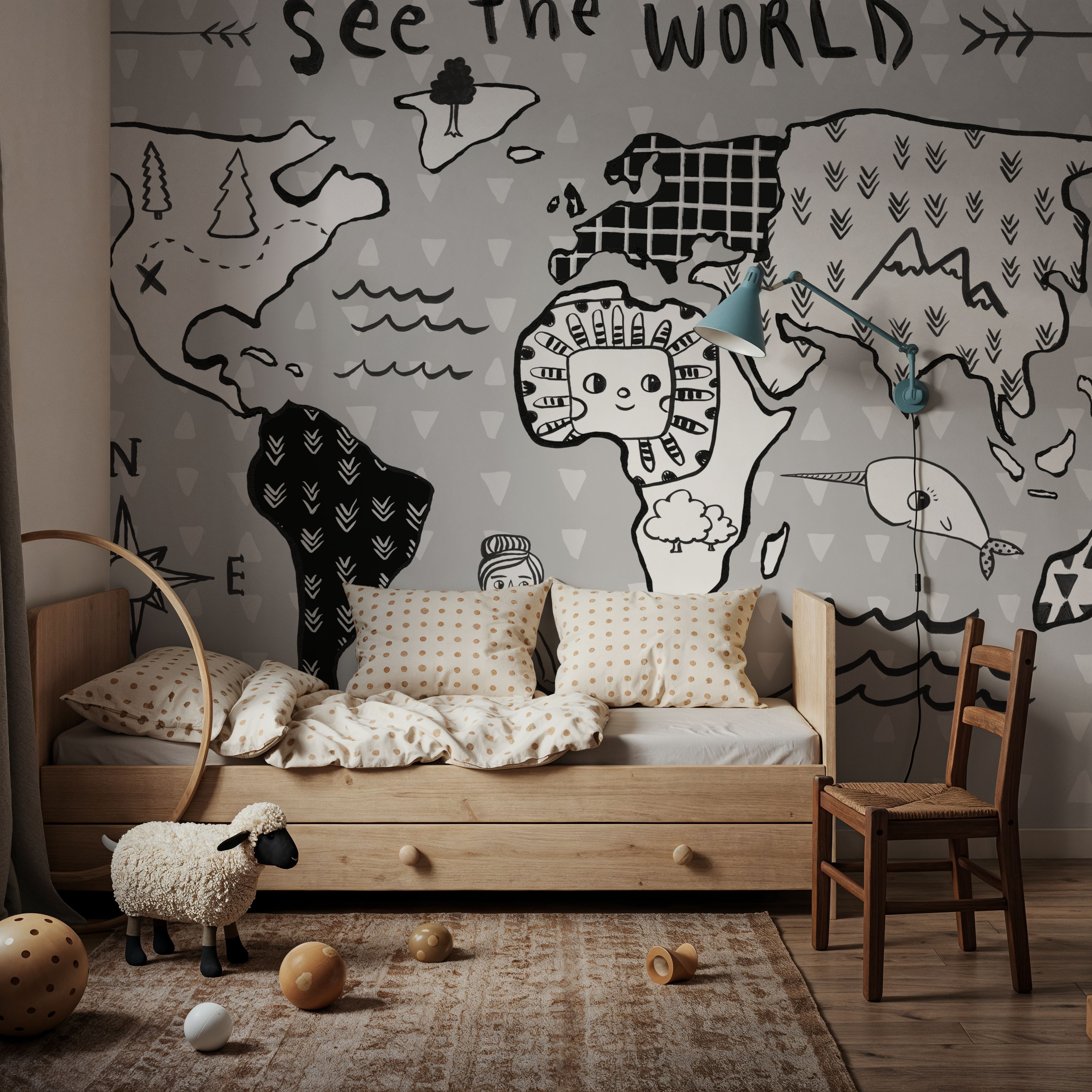 Baby Map Of The World