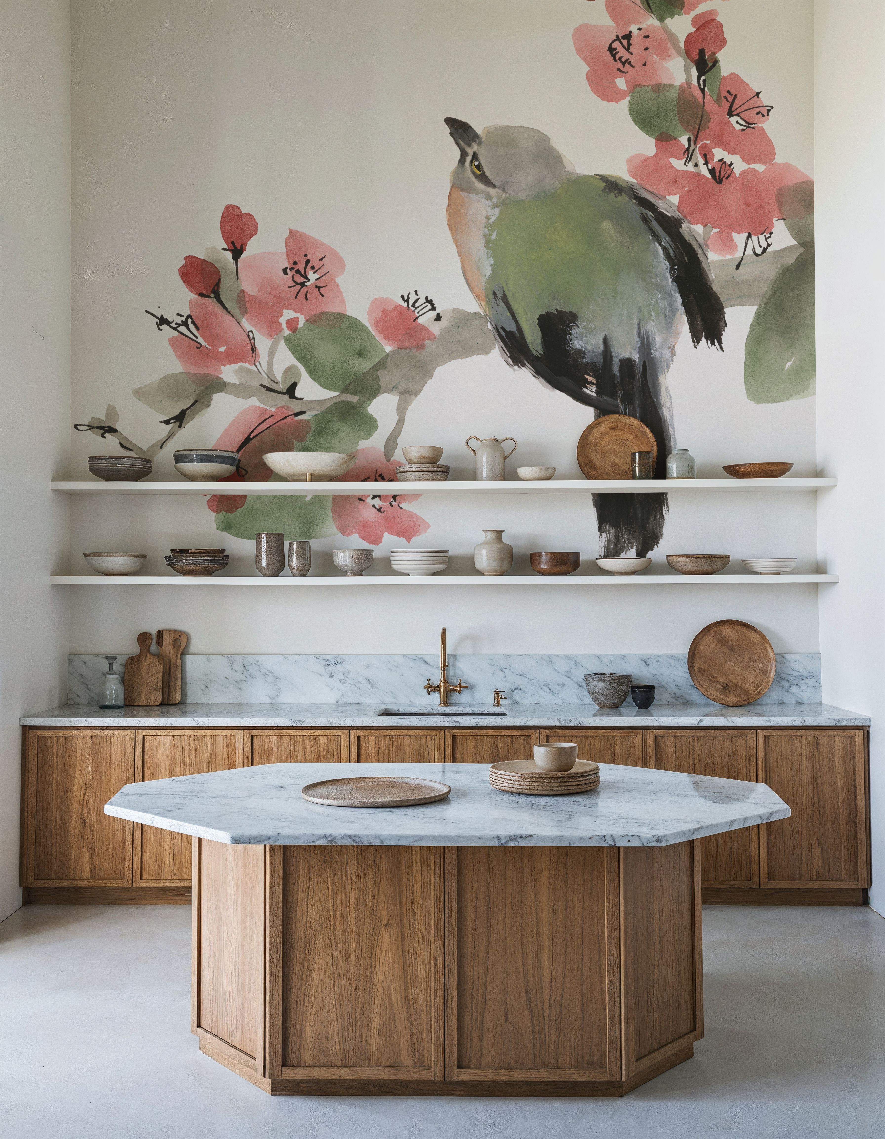 Bird and Blossoms II