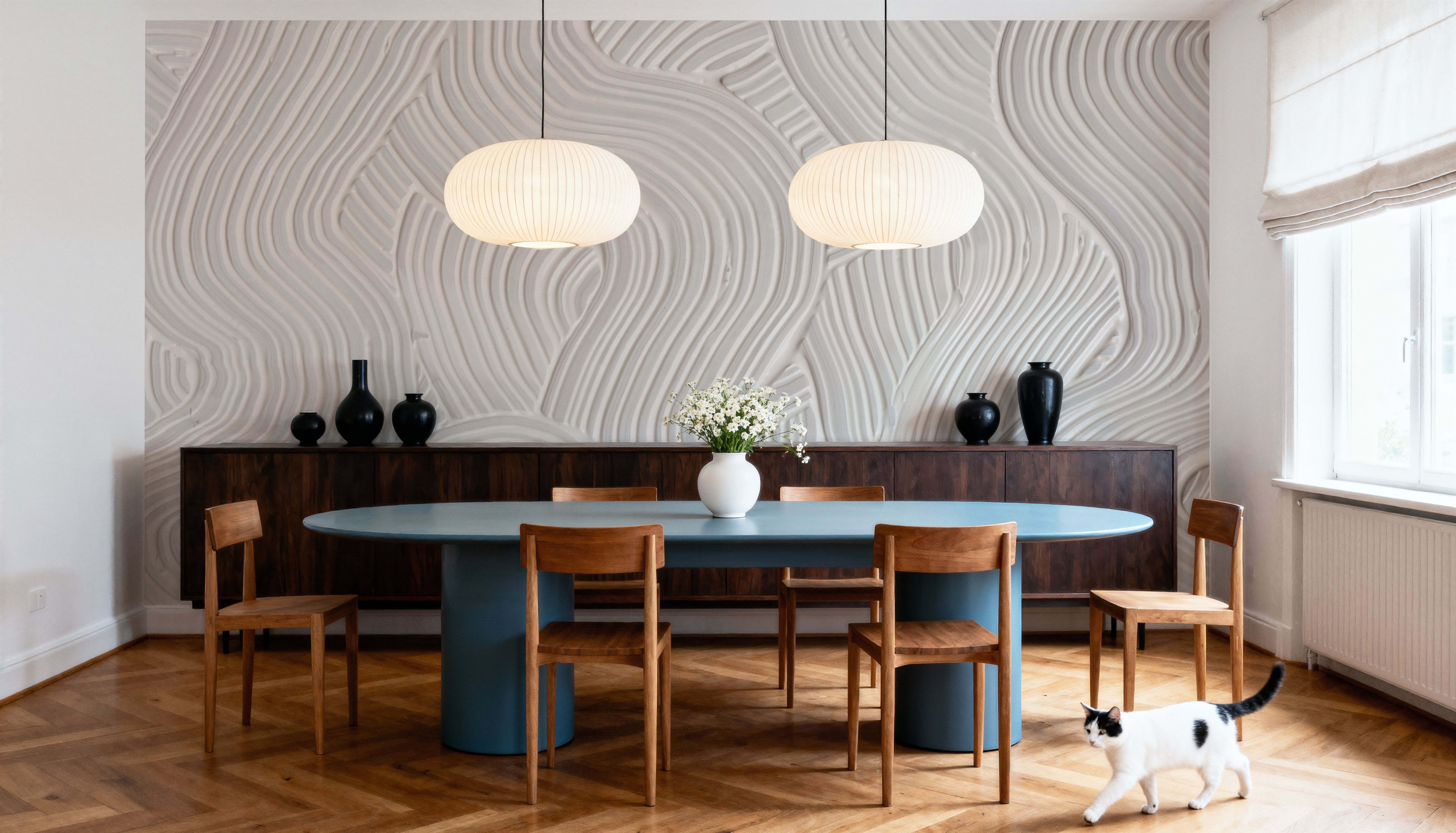 Feel the Flow, Carte da parati