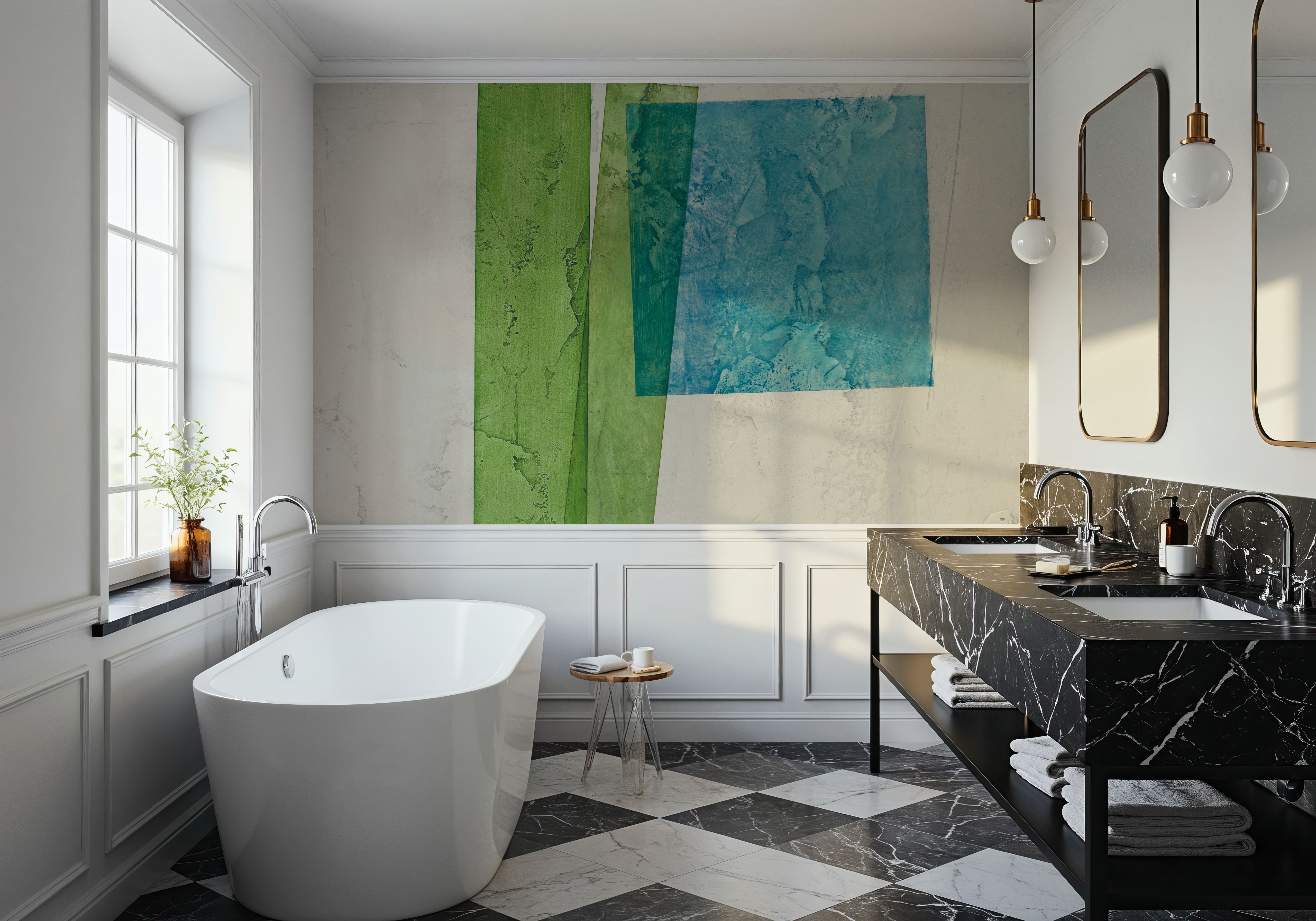 Harmony I, Wallpaper