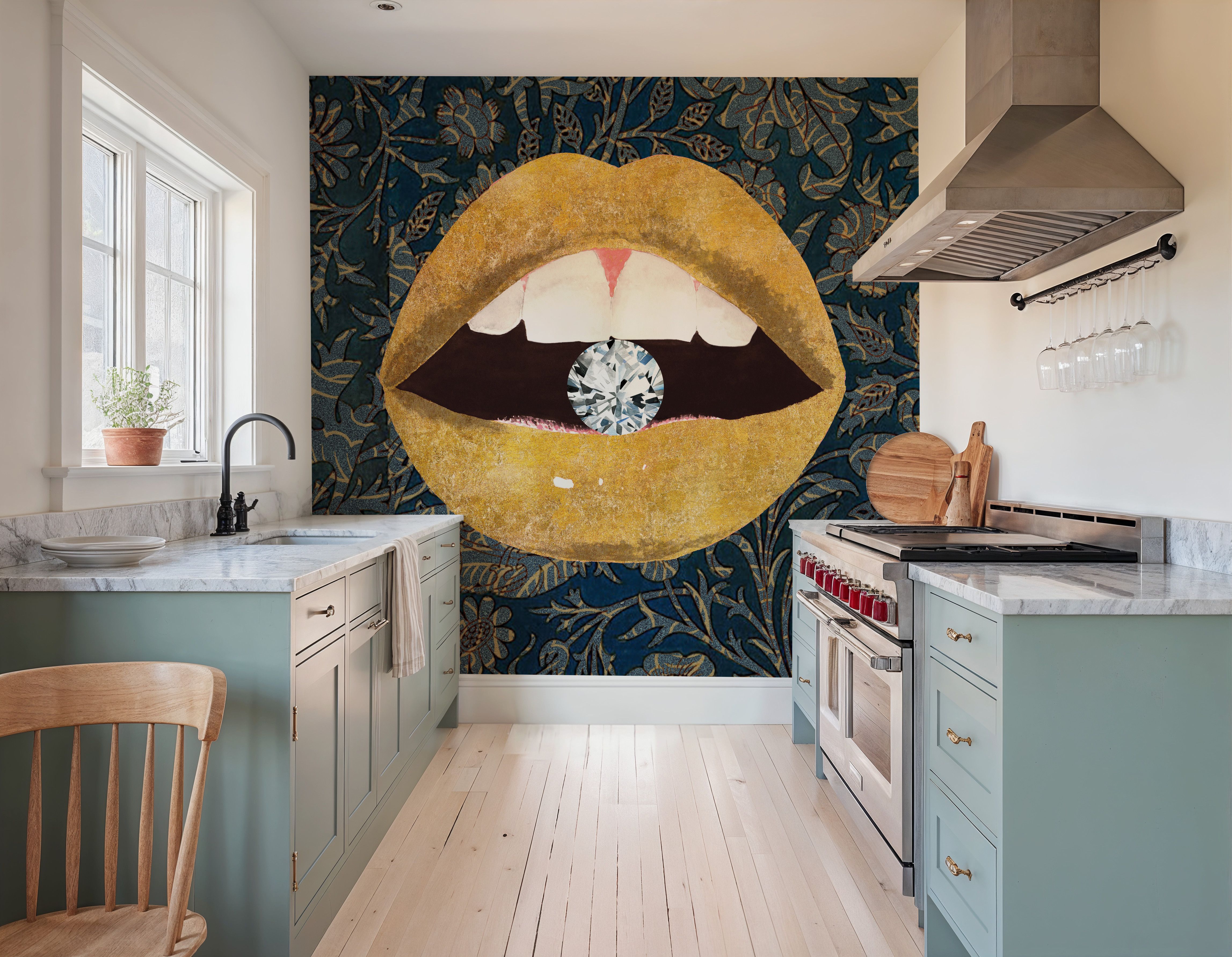 Gold Lips II Pattern