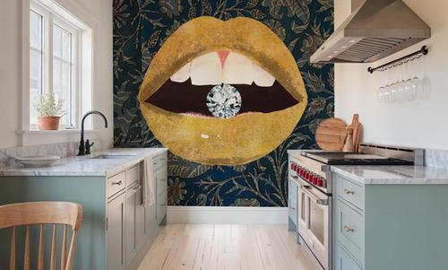 Gold Lips II Pattern