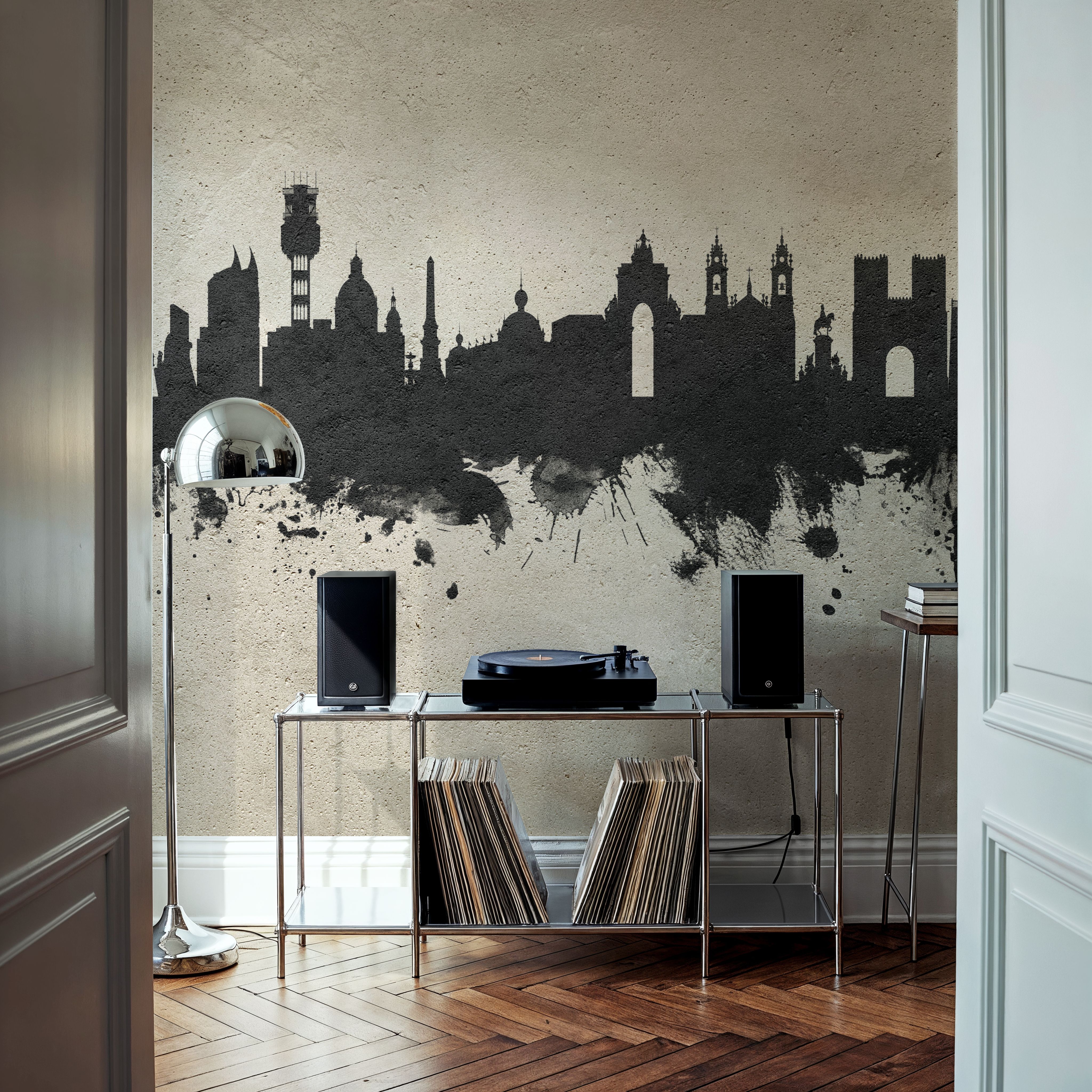 Lisbon Portugal Skyline Concrete