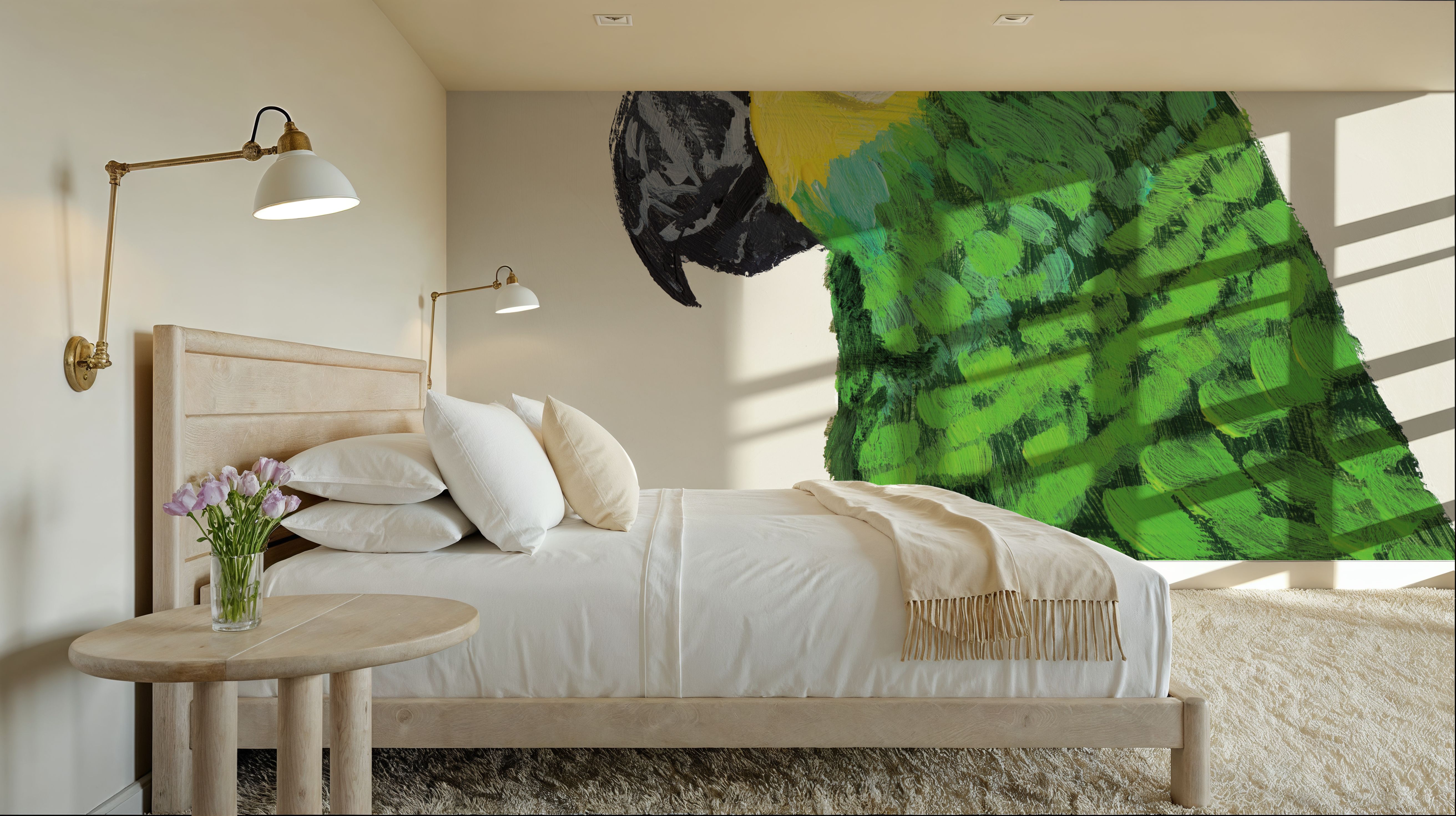 Parrot Head Light, Tapeten