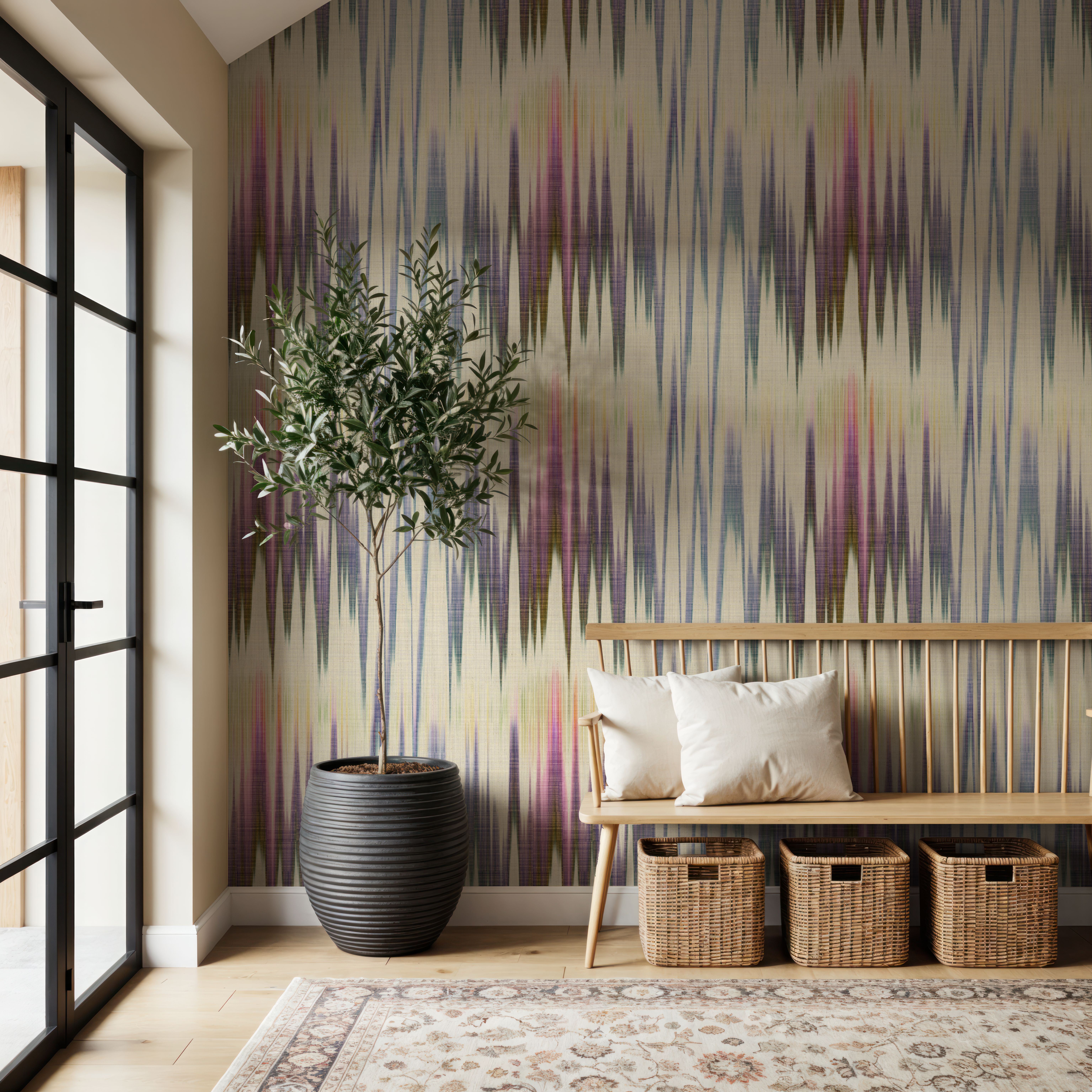 Embrace the Drama wallpaper 100% PVC-free and non-toxic