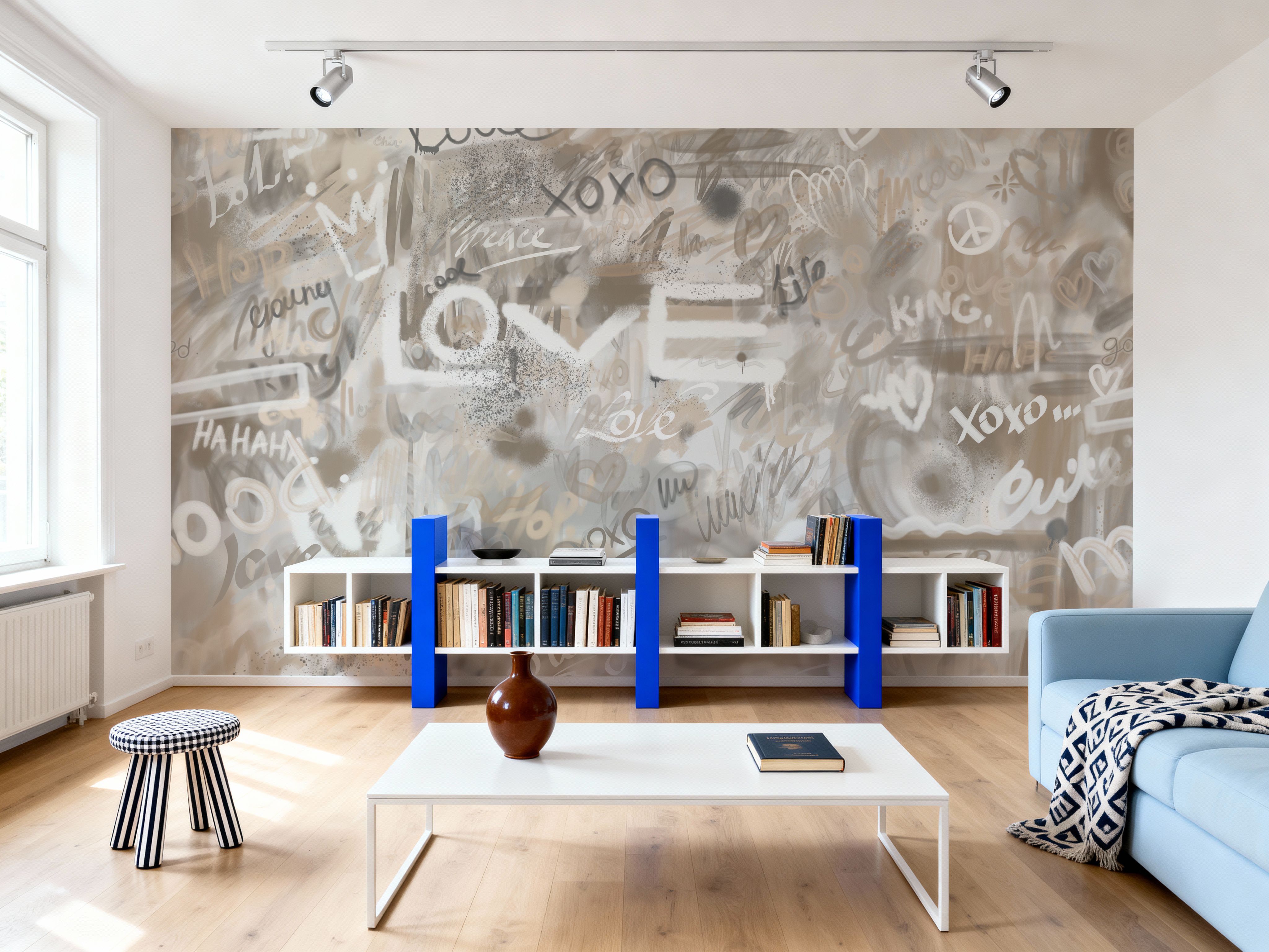 Graffiti Love, Beige