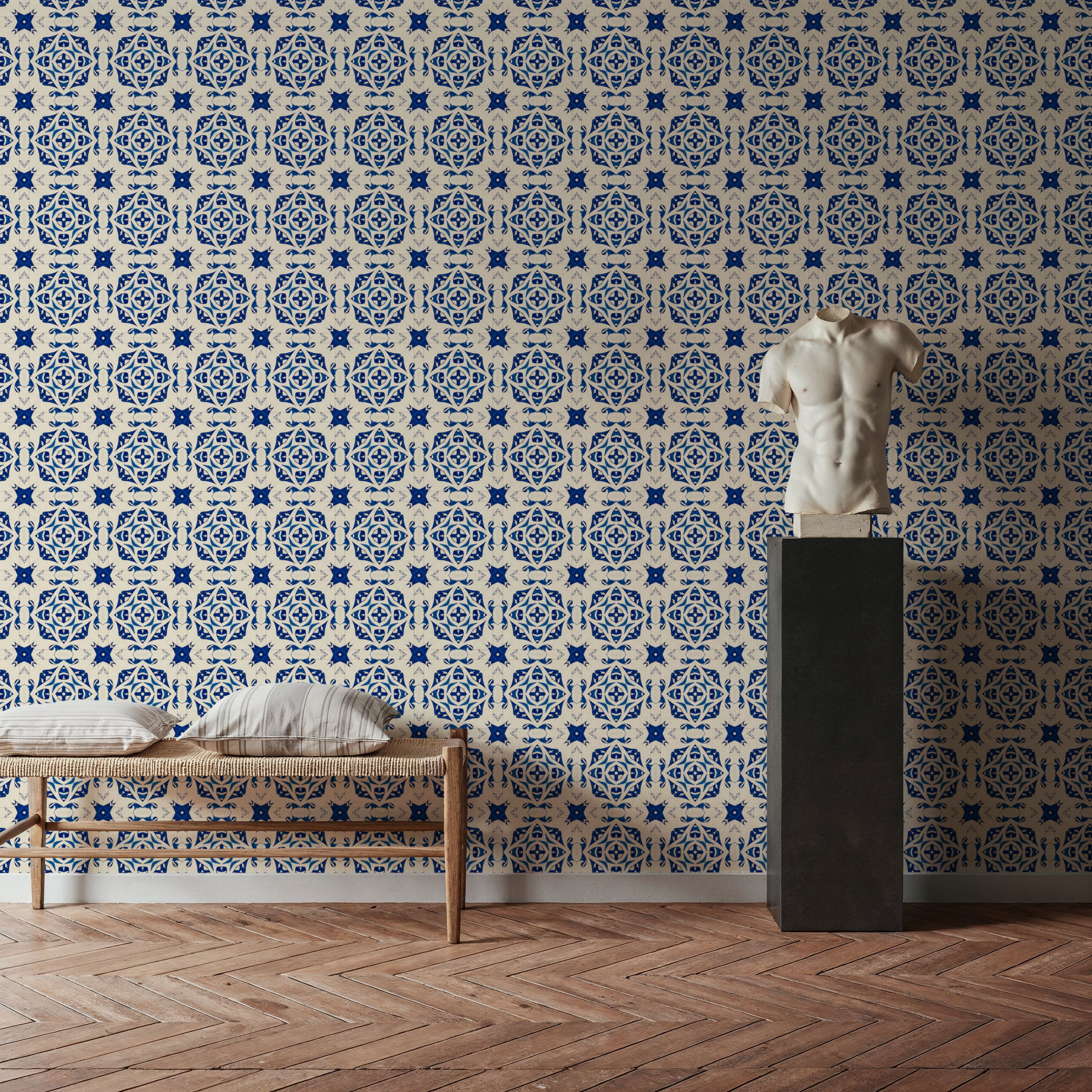 Nara Indigo Cross