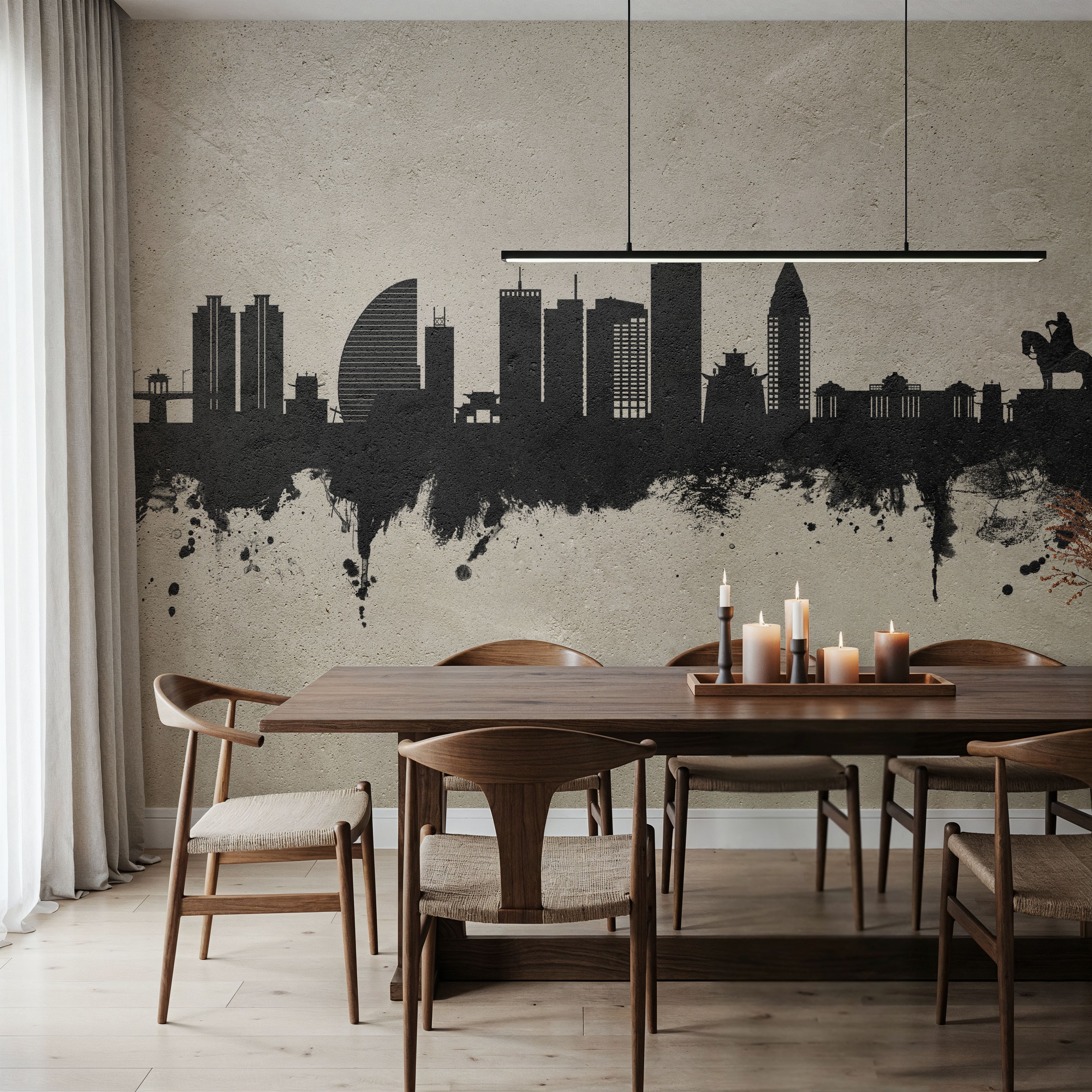 Ulaanbaatar Mongolia Skyline Concrete