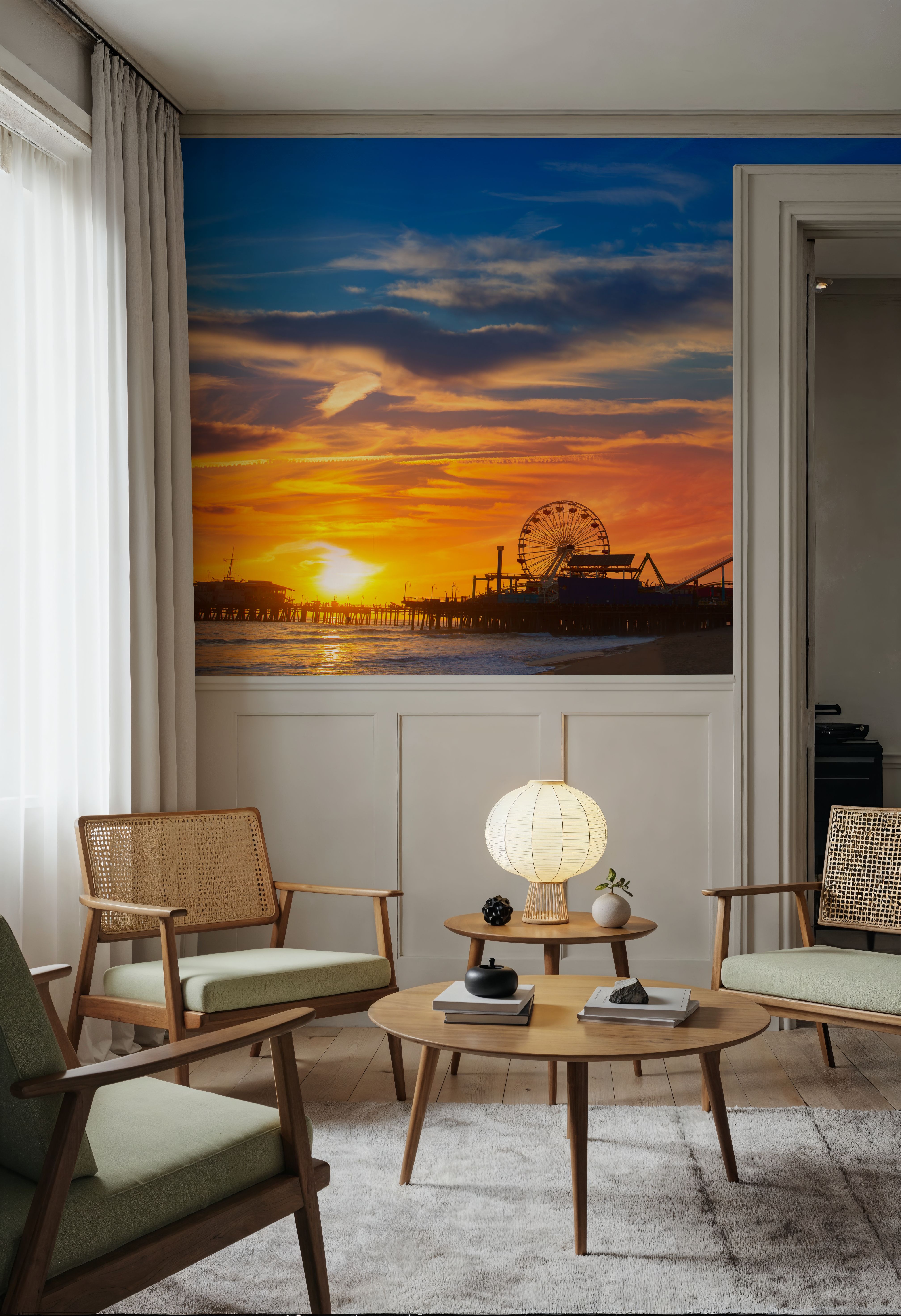 Santa Monica Pier Sunset