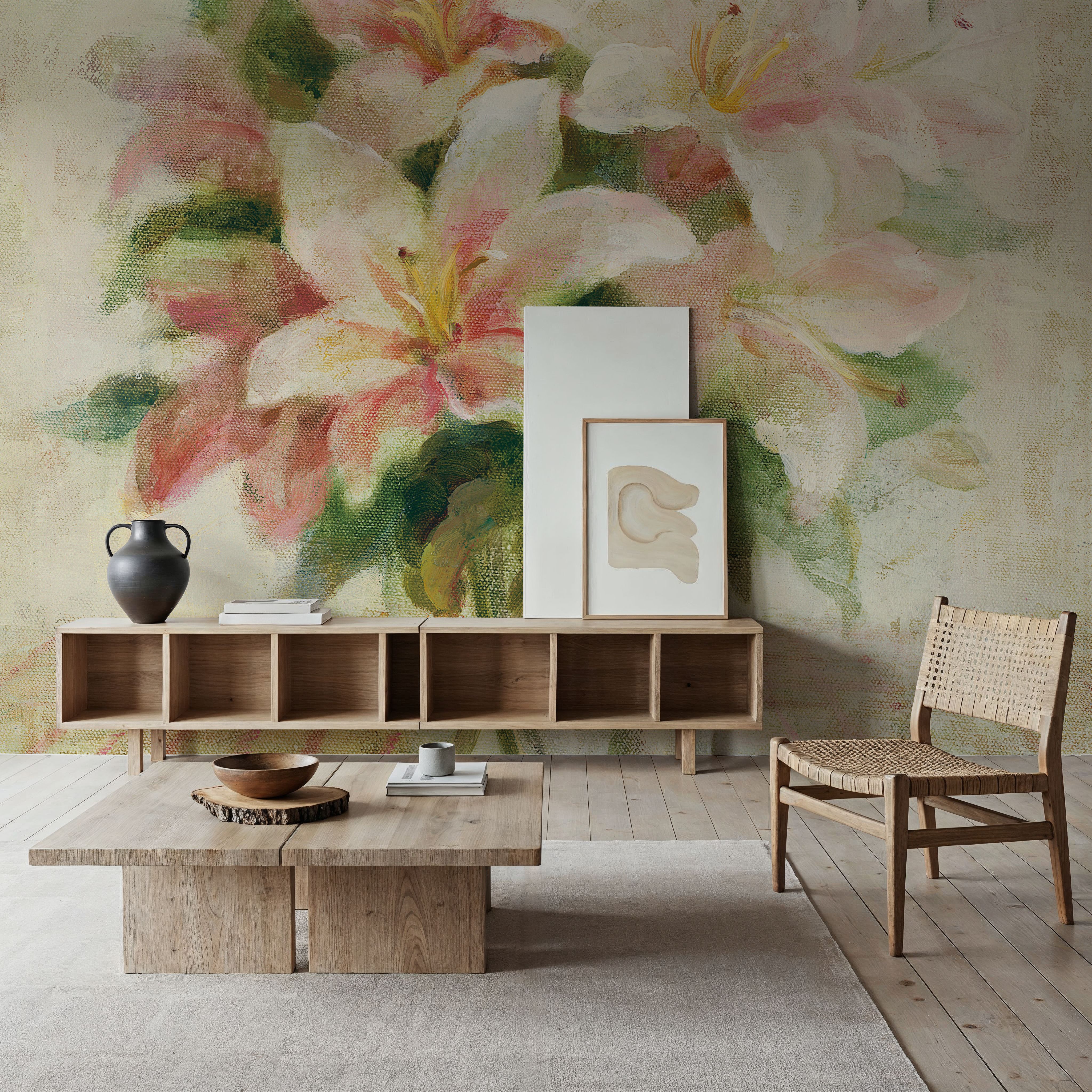 Cottage Lilies in Pink