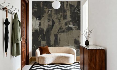 Plaster and Ebony I