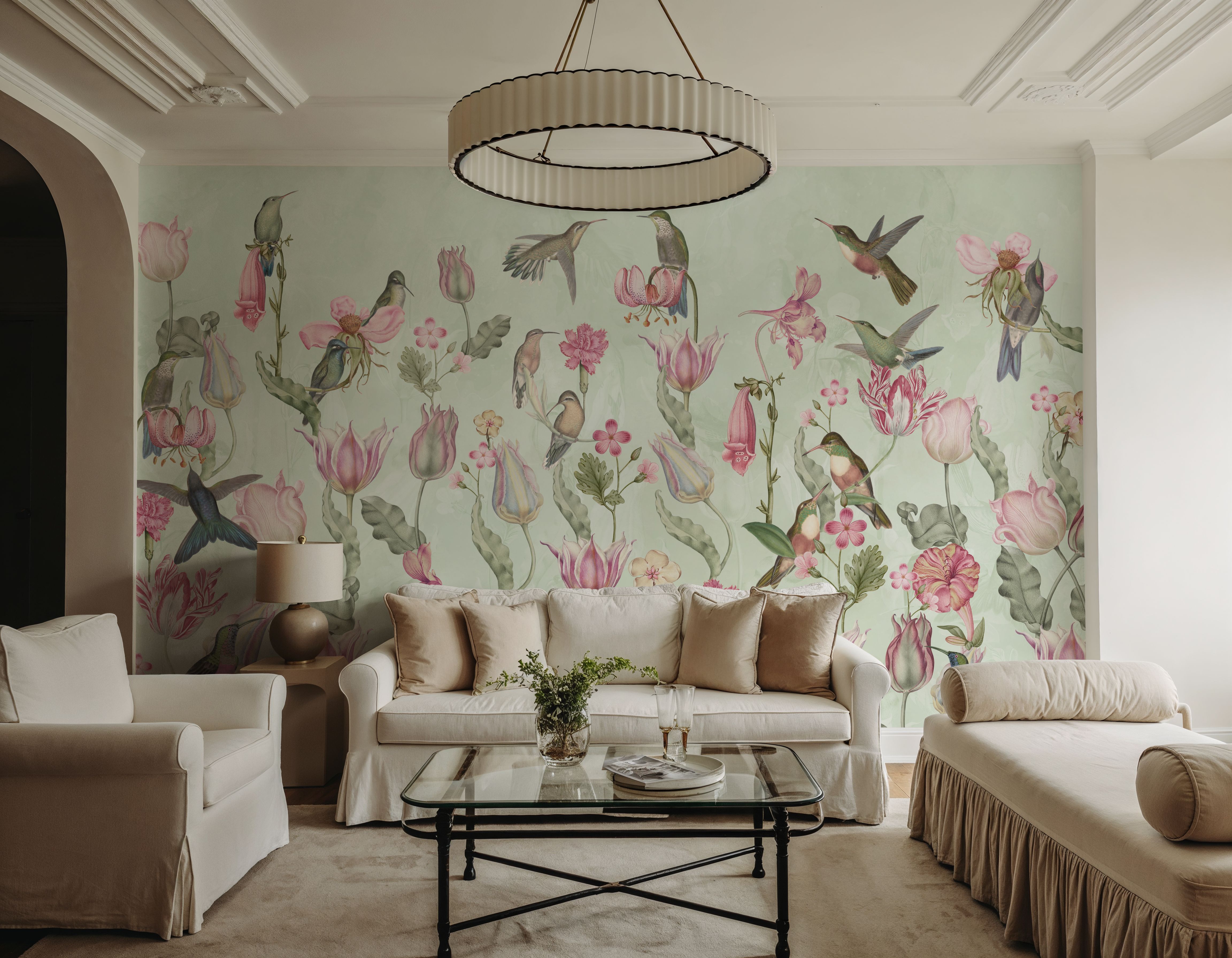 Tulips & Birds, Mint