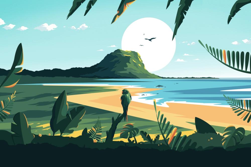 Travel Mauritius Sunrise