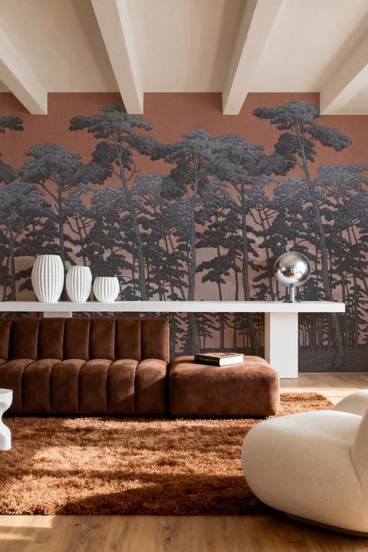 Tranquil Pinescape, Sunset